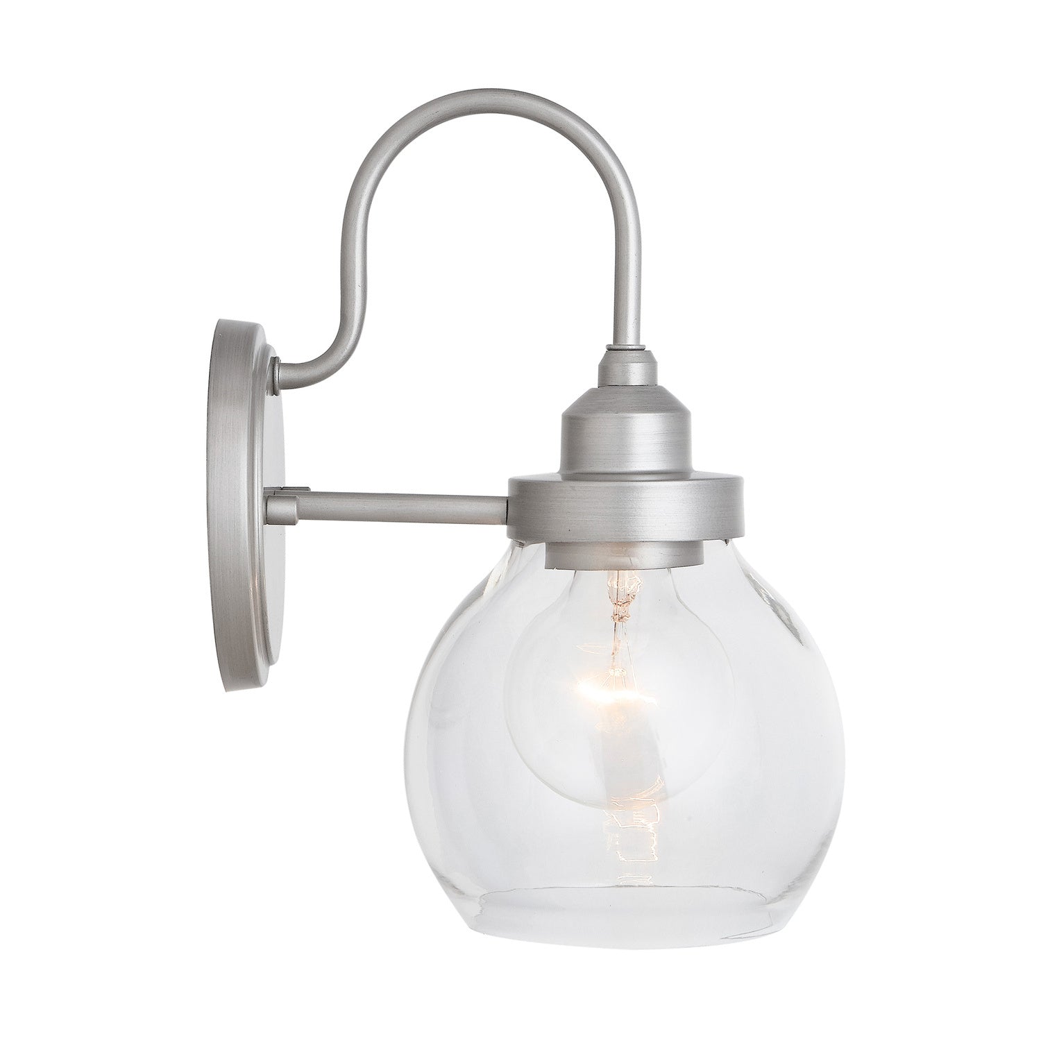 Capital Lighting - 9D334A - One Light Wall Sconce - Daphne - Brushed Nickel Painted