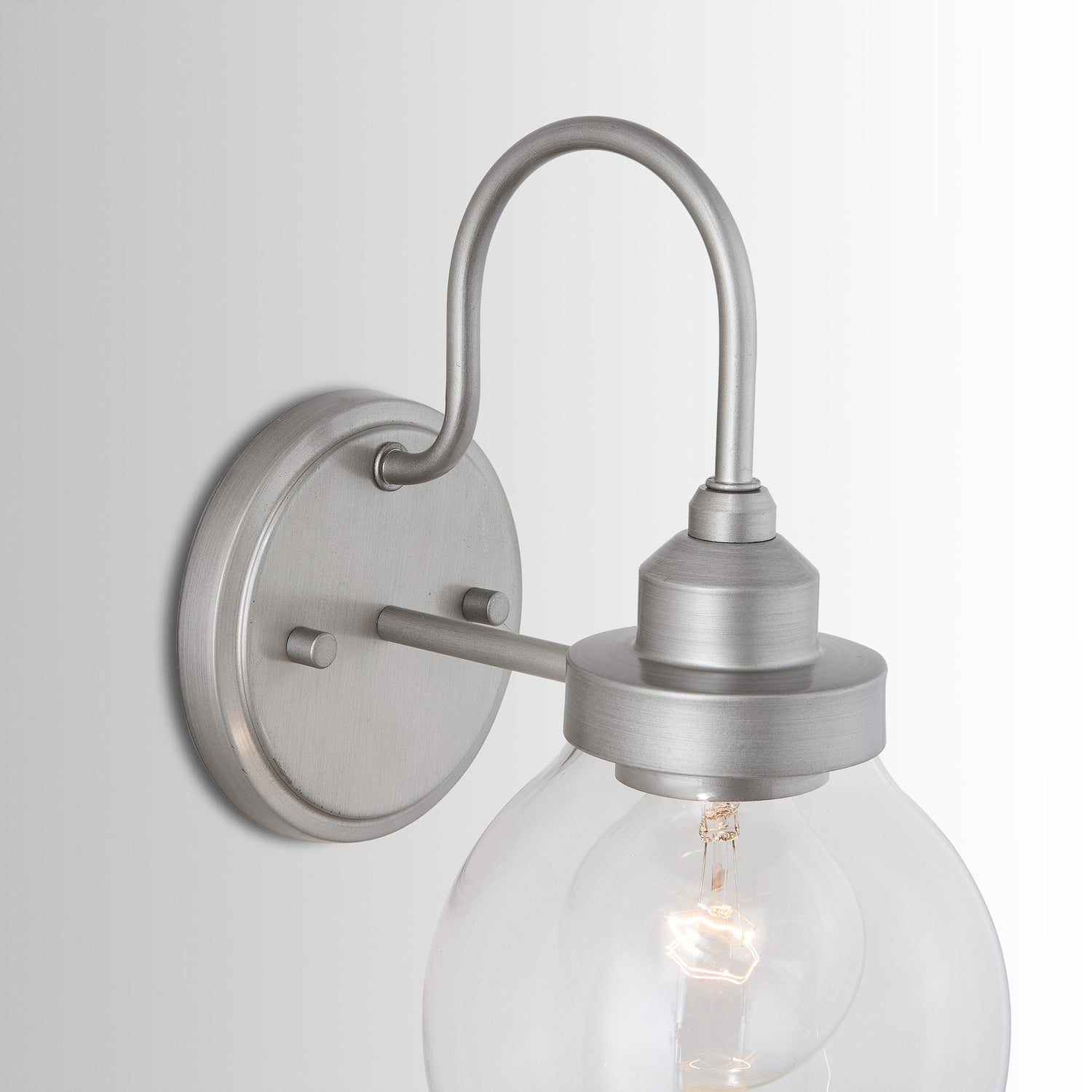 Capital Lighting - 9D334A - One Light Wall Sconce - Daphne - Brushed Nickel Painted