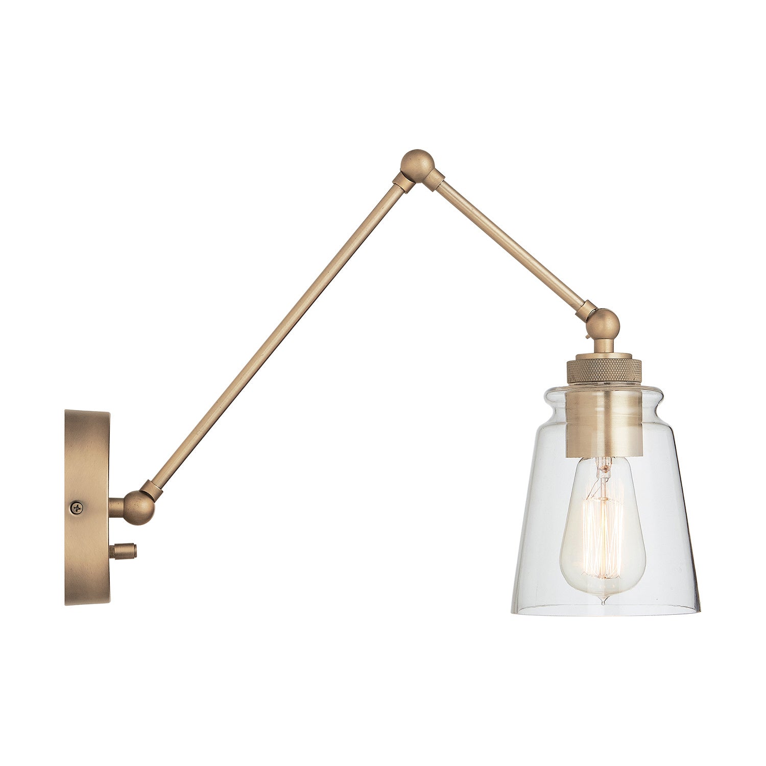 Capital Lighting - 9D344A - One Light Wall Sconce - Profile - Aged Brass