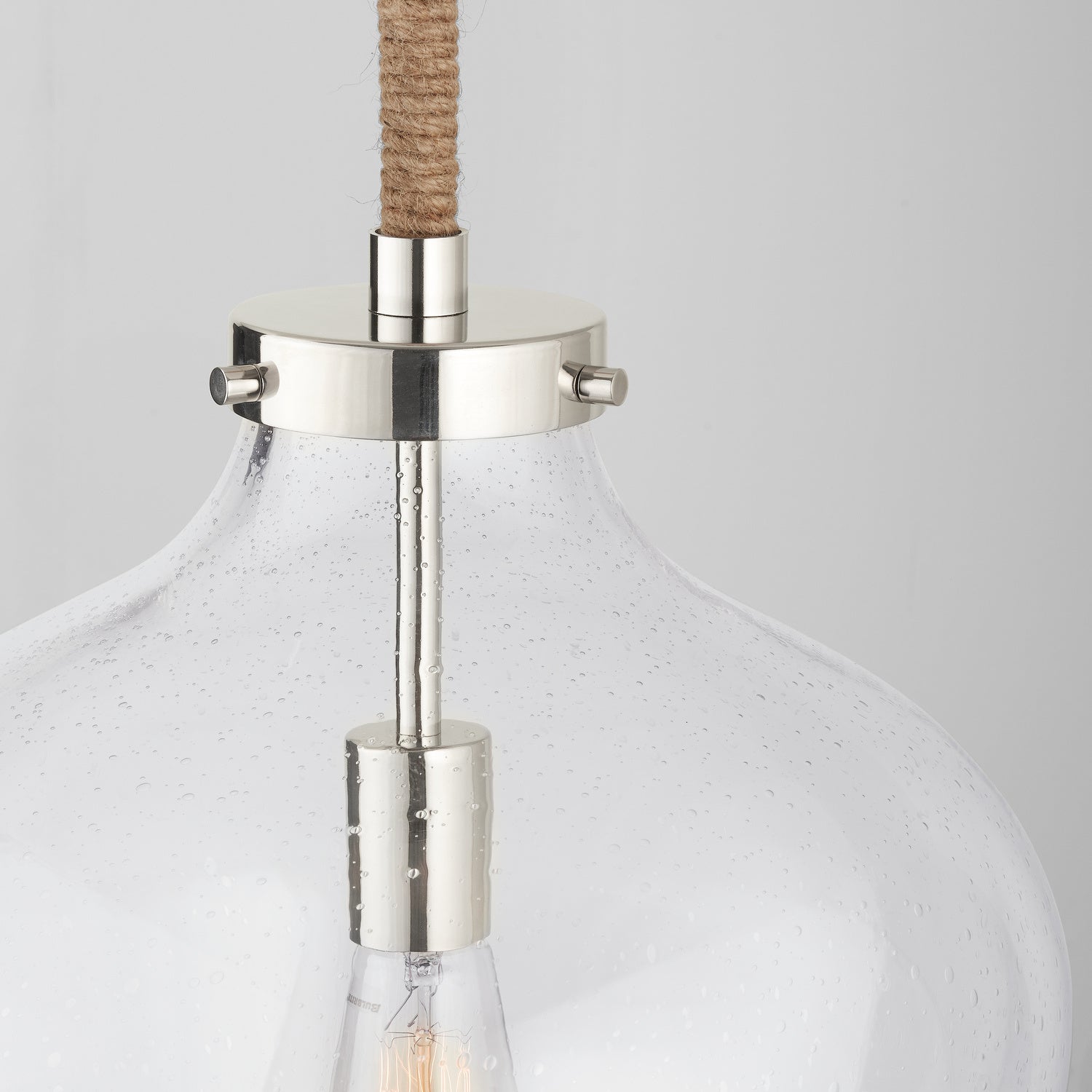 Capital Lighting - 9F371A - One Light Pendant - Boland - Polished Nickel