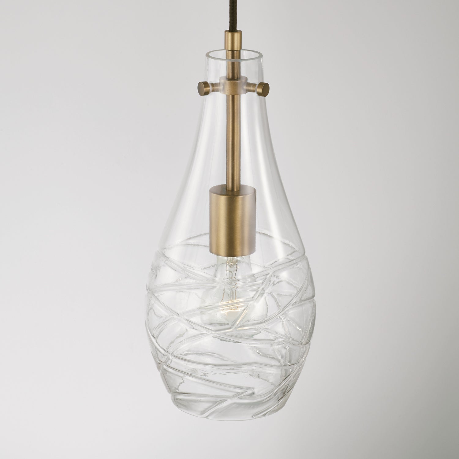 Capital Lighting - AA1006AD - One Light Pendant - Kier - Aged Brass