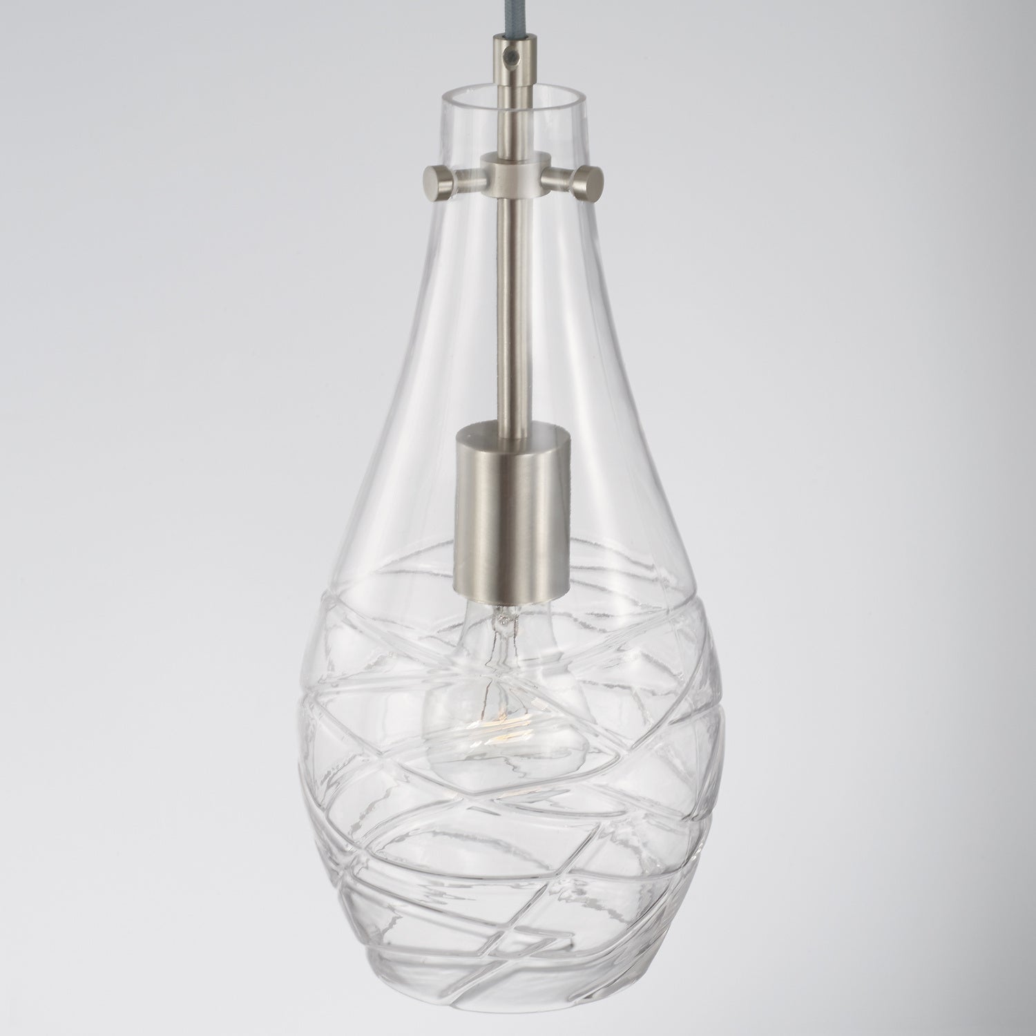 Capital Lighting - AA1006BN - One Light Pendant - Kier - Brushed Nickel