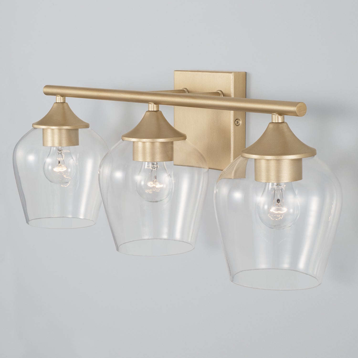 Capital Lighting - AA1009SF - Three Light Vanity - Reece - Soft Gold