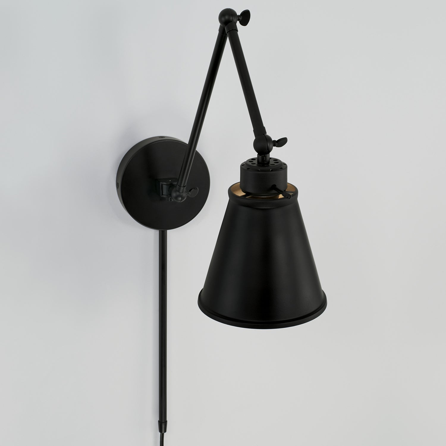 Capital Lighting - AA1011MB - One Light Wall Sconce - Shay - Matte Black