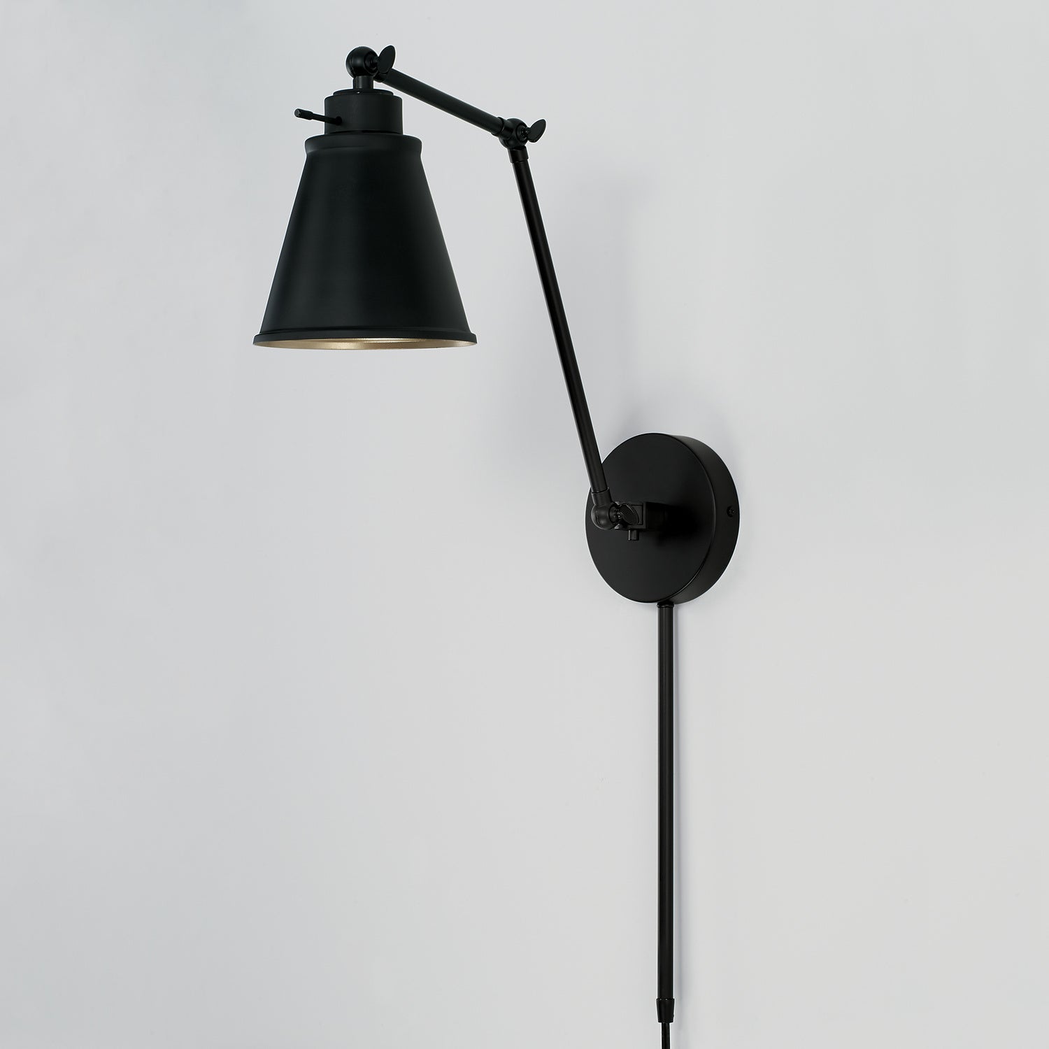 Capital Lighting - AA1011MB - One Light Wall Sconce - Shay - Matte Black