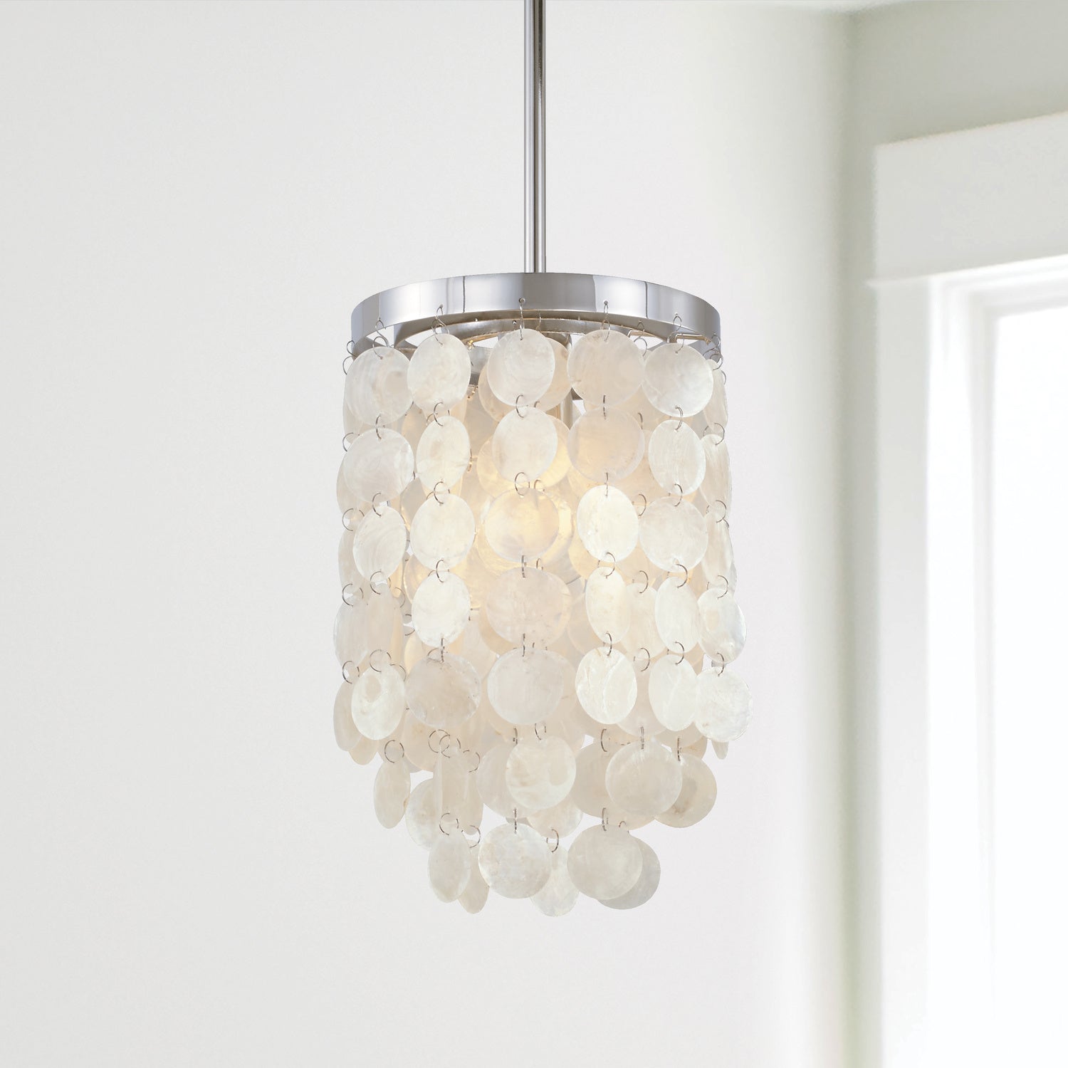 Capital Lighting - AA1012PN - One Light Pendant - Shelby - Polished Nickel