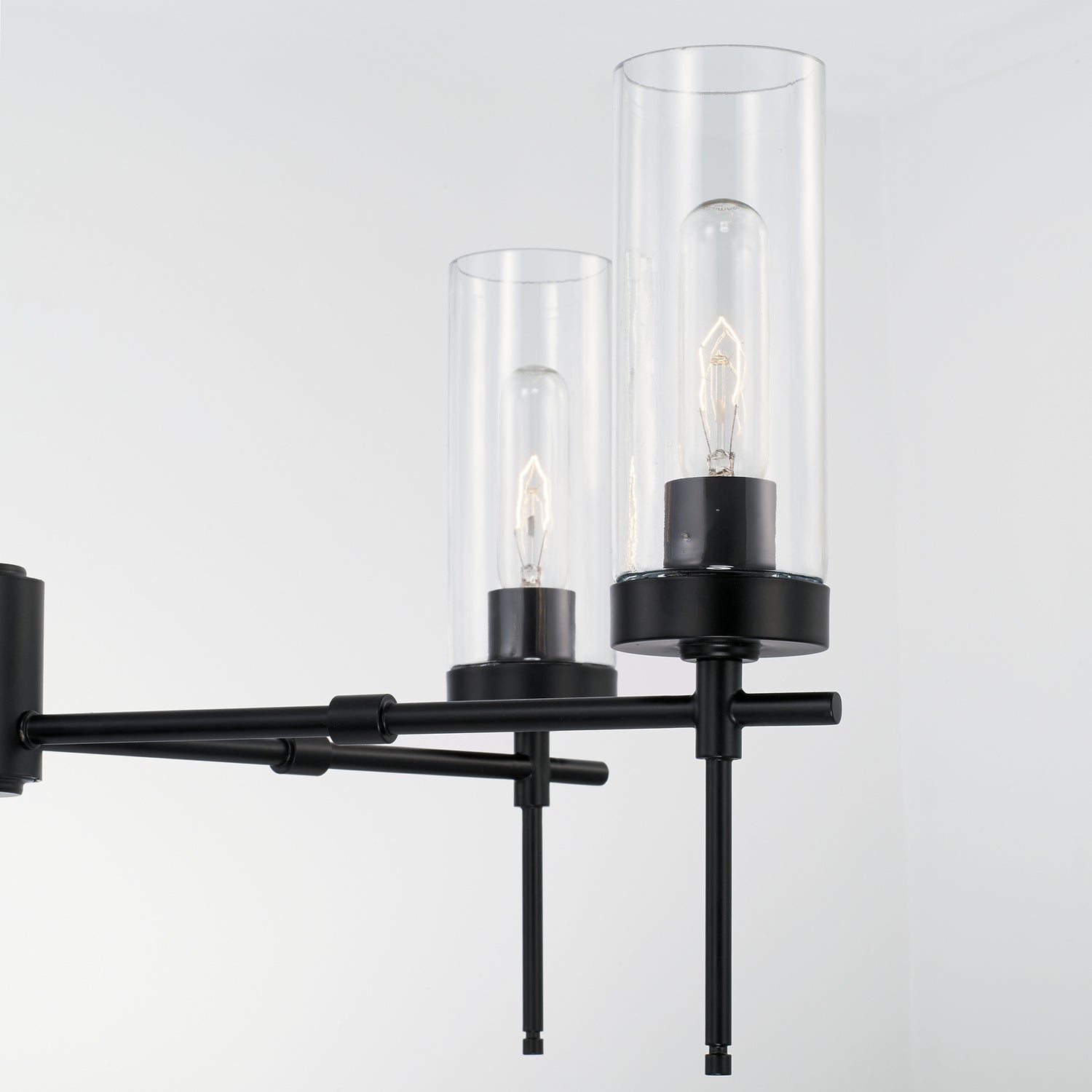 Capital Lighting - AA1017MB - Five Light Chandelier - Riley - Matte Black