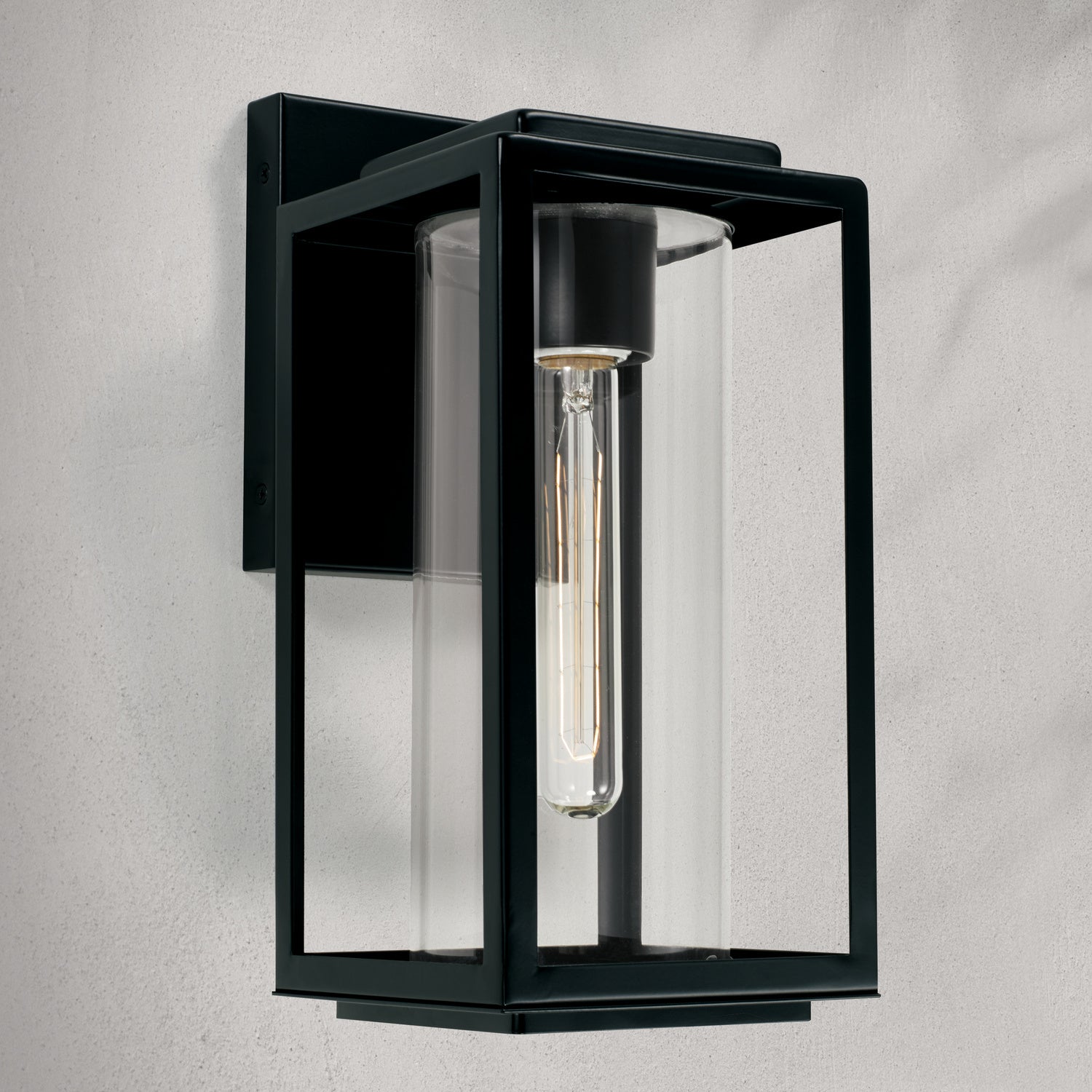 Capital Lighting - AA1018MB - One Light Outdoor Wall Lantern - Kessler - Matte Black