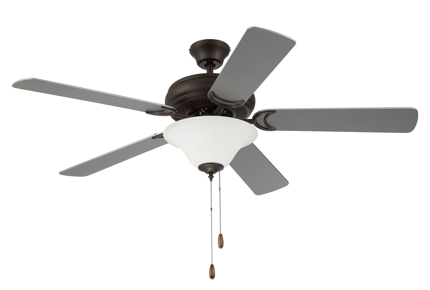Craftmade - DCF52ESP5C1W - 52"Ceiling Fan - Decorator's Choice Bowl Light Kit - Espresso