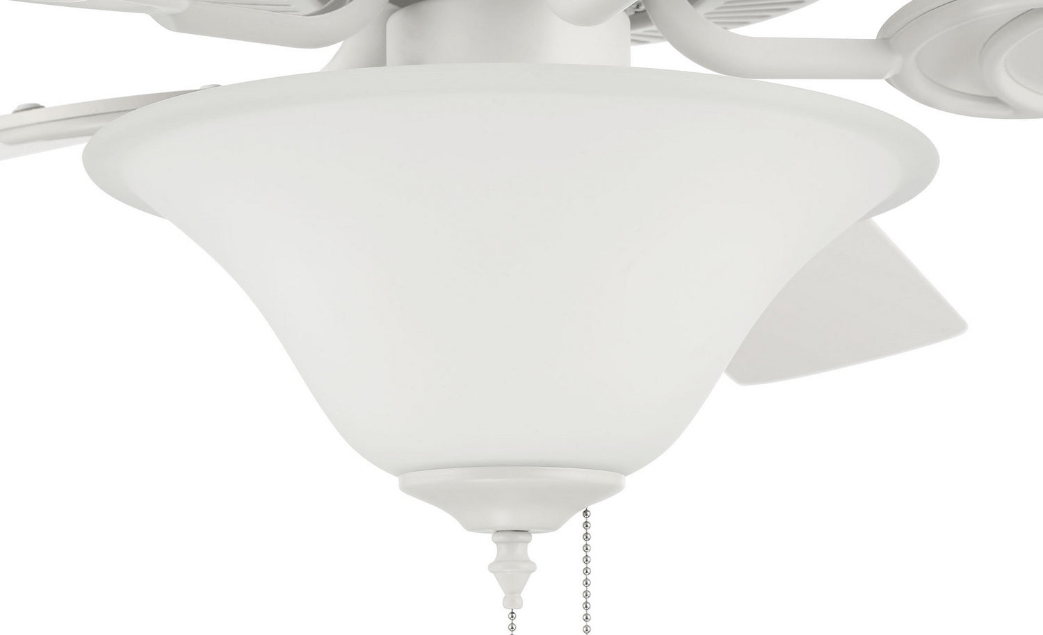 Craftmade - DCF52W5C3W - 52"Ceiling Fan - Decorator's Choice 3 Light Kit - Matte White