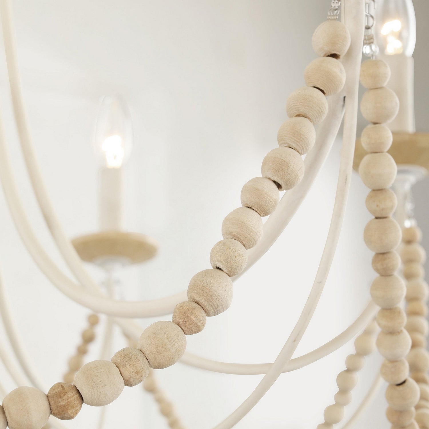 Varaluz - 350C06CW - Six Light Chandelier - Brentwood - Country White
