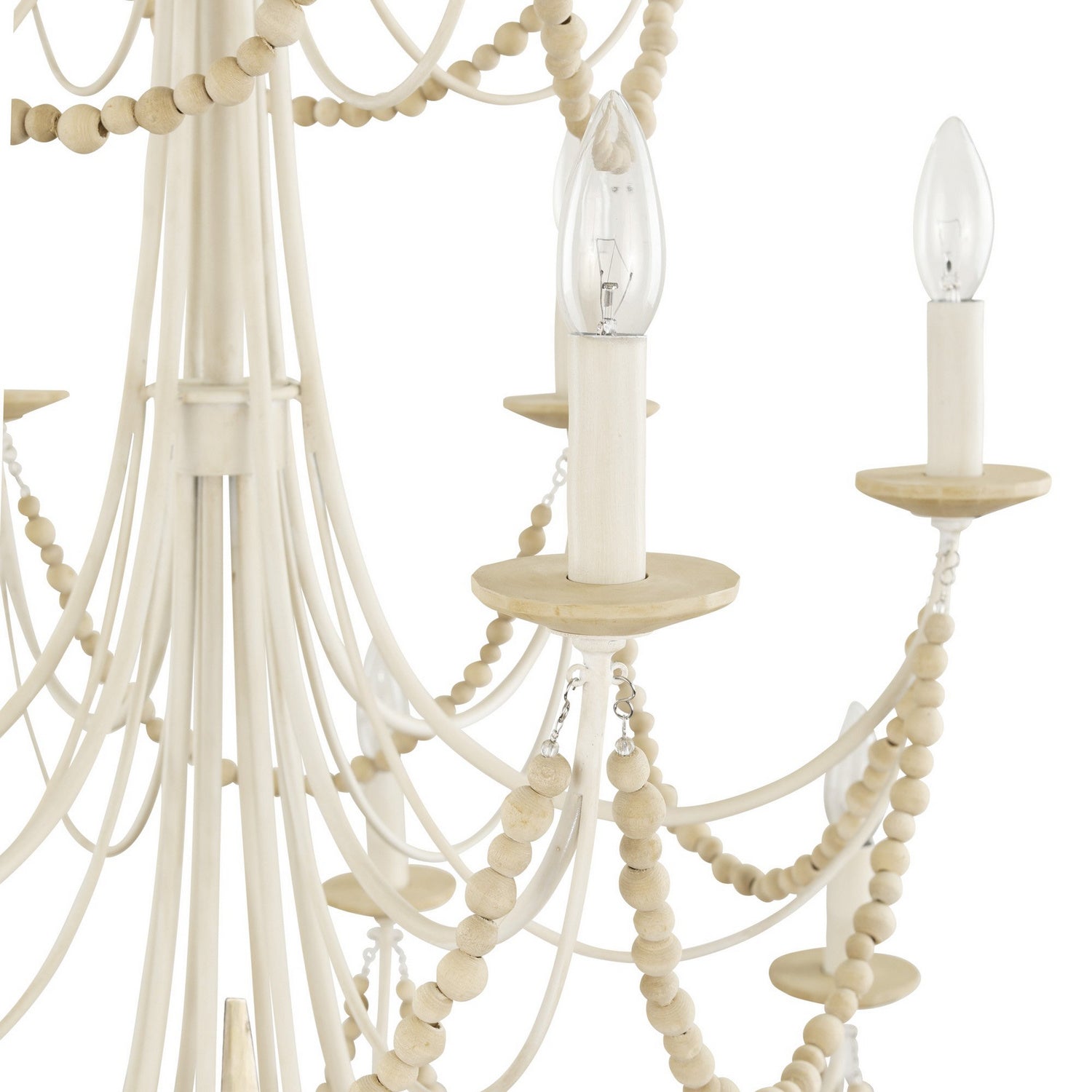 Varaluz - 350C18CW - 18 Light Chandelier - Brentwood - Country White