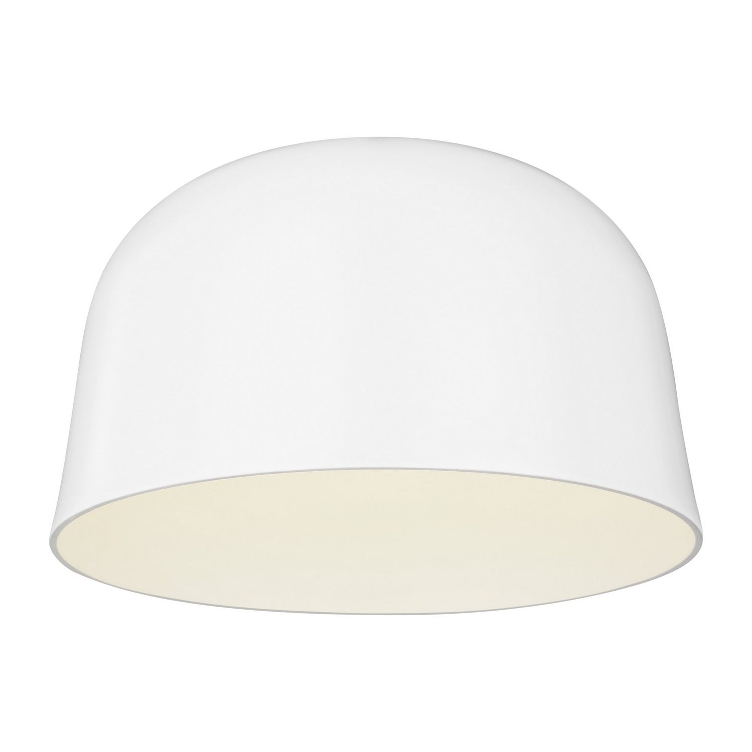 Visual Comfort Modern - 700FMFND15W-LED930-277 - LED Flush Mount - Foundry - Matte White