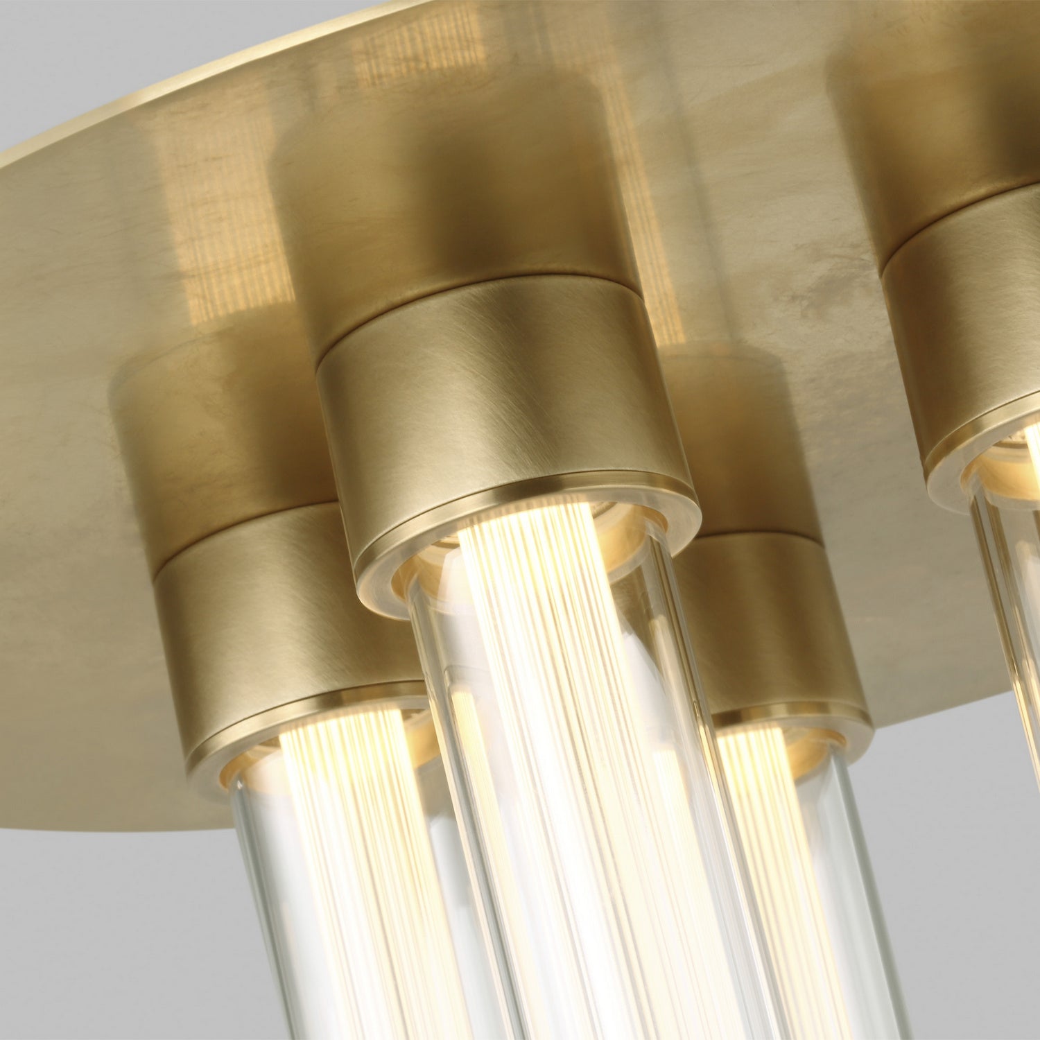 Visual Comfort Modern - 700FMKLA13NB-LED927-277 - LED Flush Mount - Kola - Natural Brass