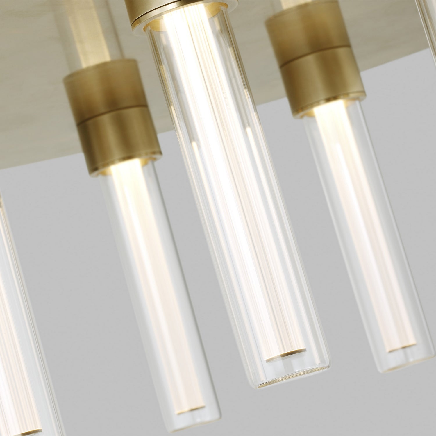 Visual Comfort Modern - 700FMKLA22NB-LED927-277 - LED Flush Mount - Kola - Natural Brass