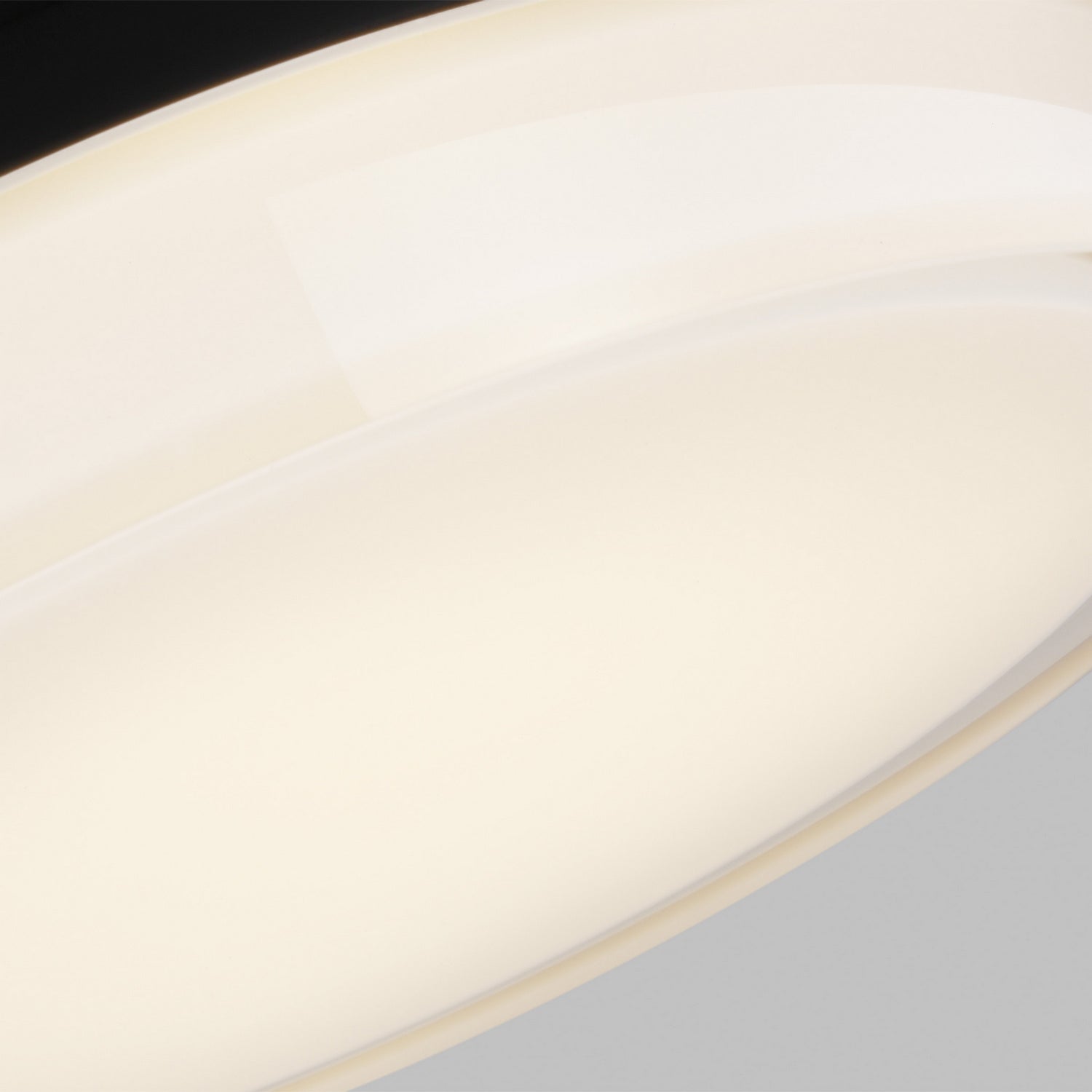 Visual Comfort Modern - 700FMSEN17B-LED927 - LED Flush Mount - Sen - Nightshade Black