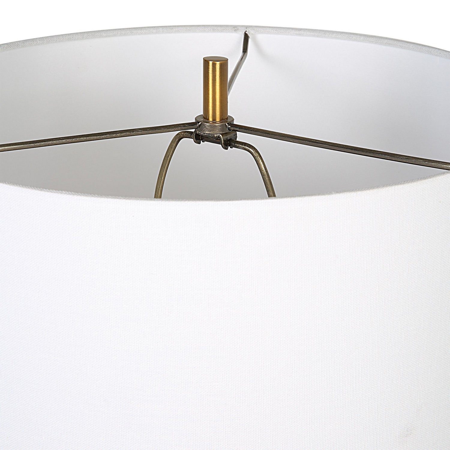 Uttermost - 29994 - One Light Table Lamp - Monolith - Antique Brass