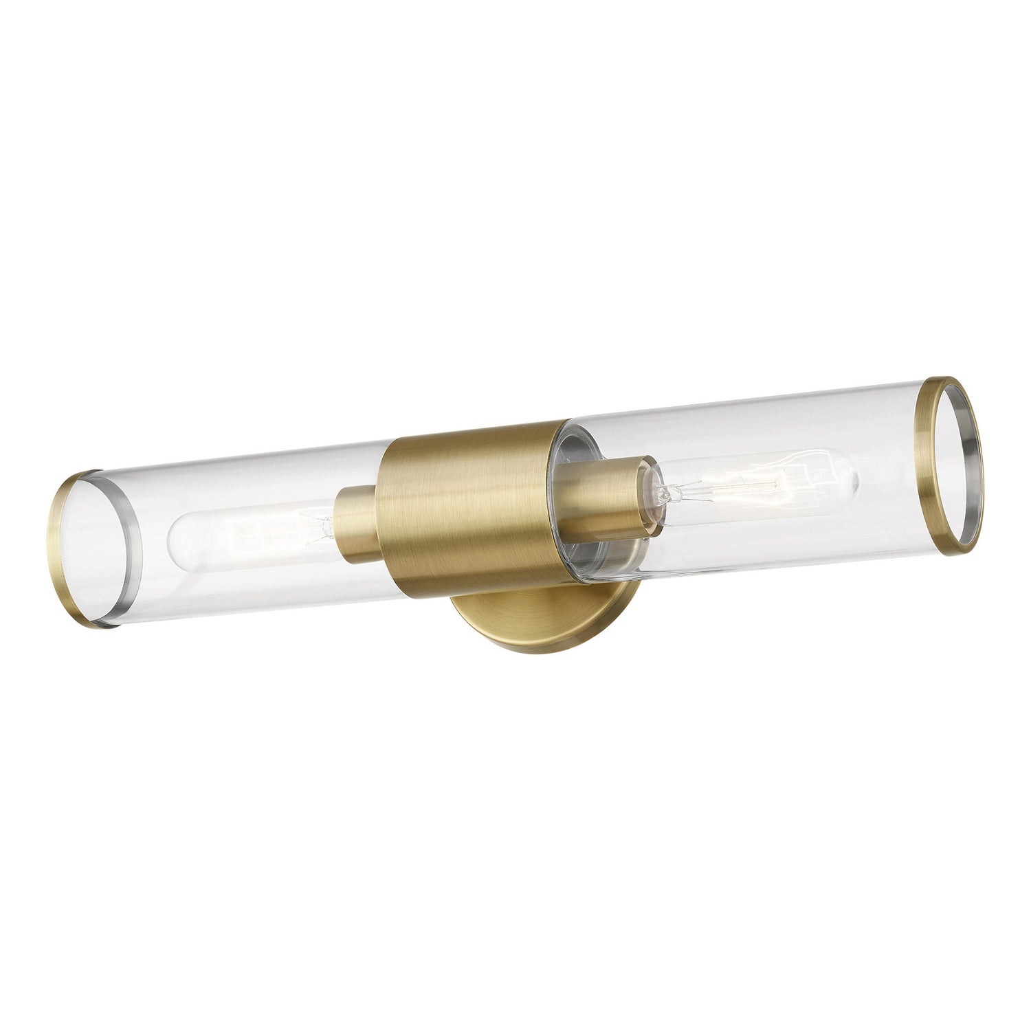 Livex Lighting - 17282-01 - Two Light Vanity - Banca - Antique Brass