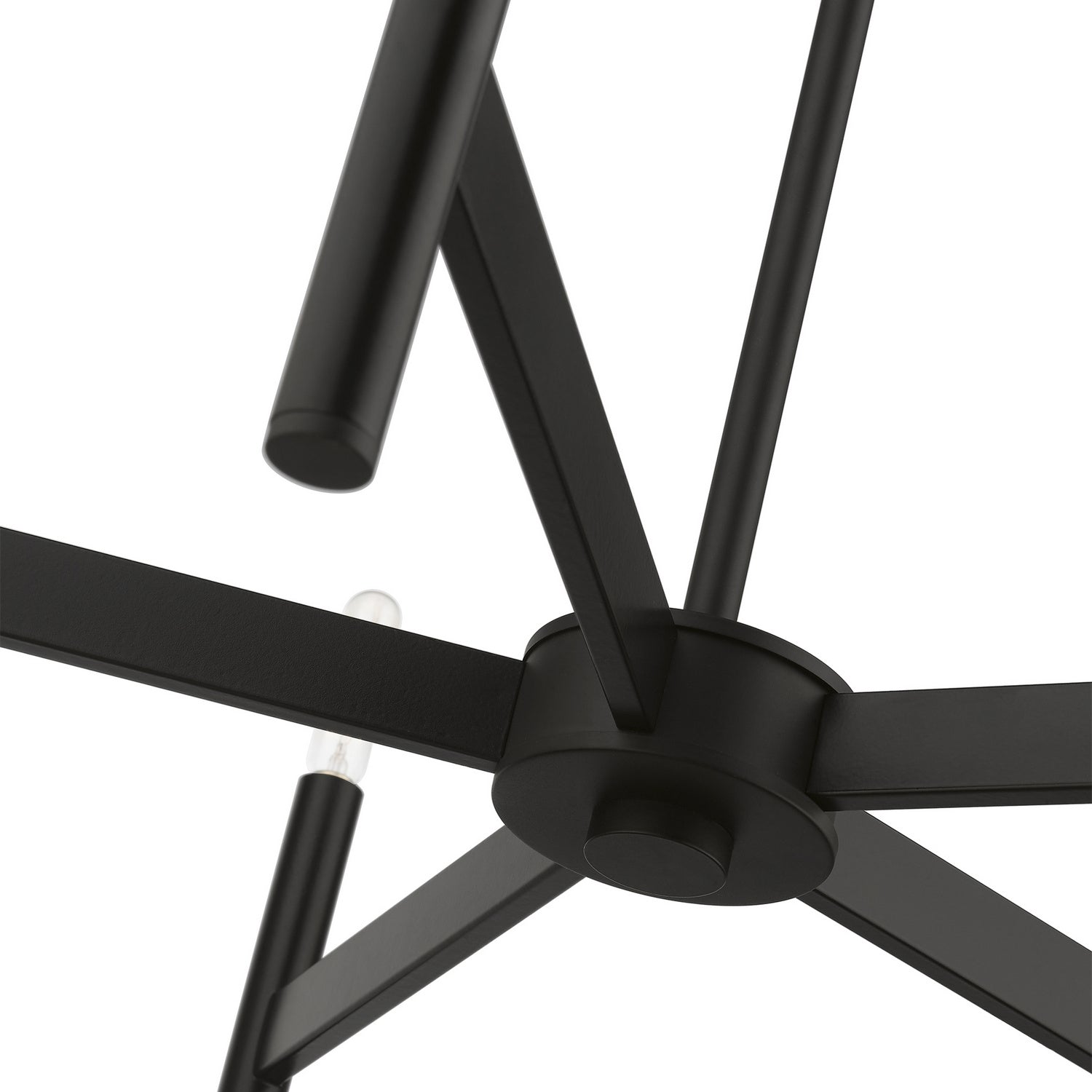 Livex Lighting - 51175-04 - Five Light Chandelier - Copenhagen - Black