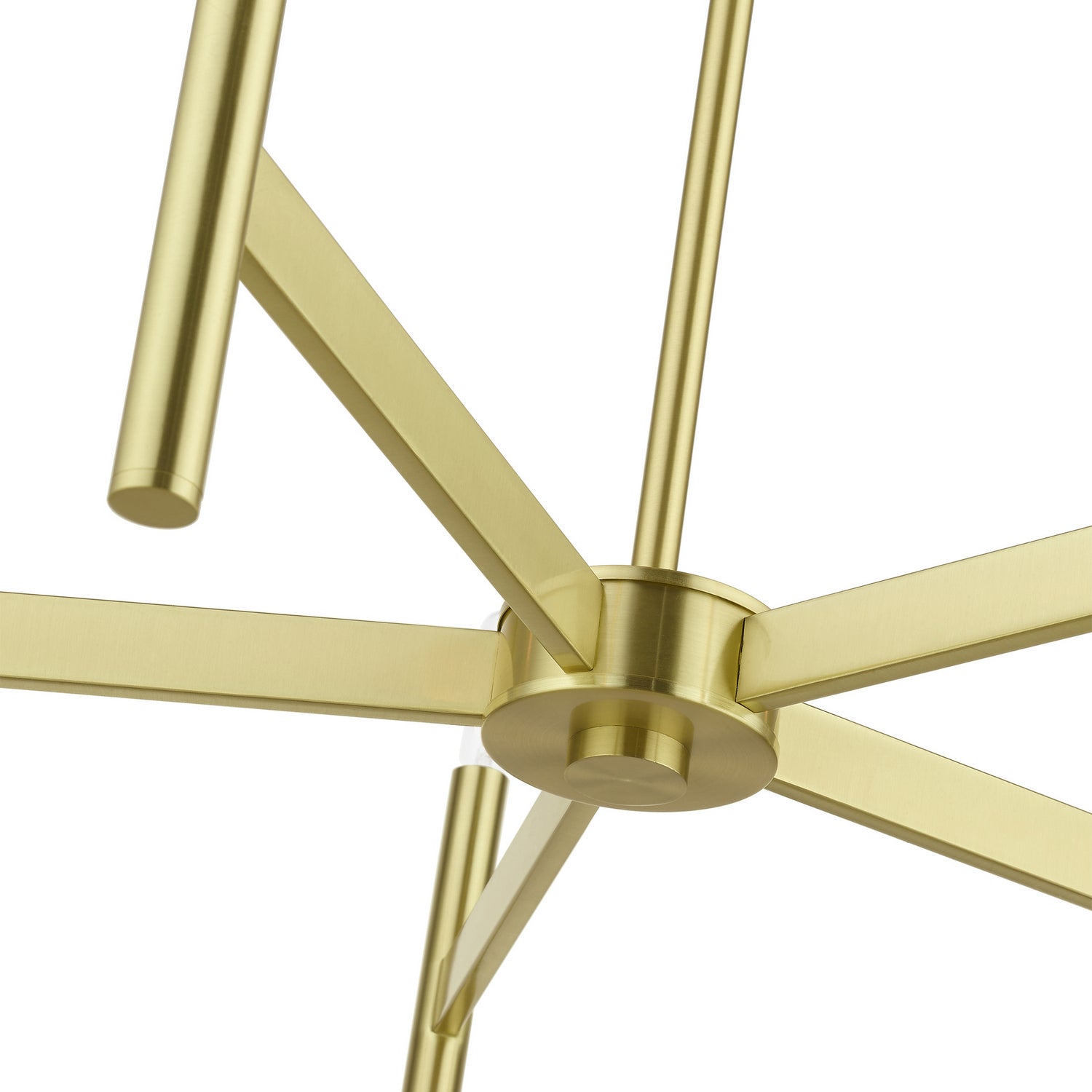 Livex Lighting - 51175-12 - Five Light Chandelier - Copenhagen - Satin Brass