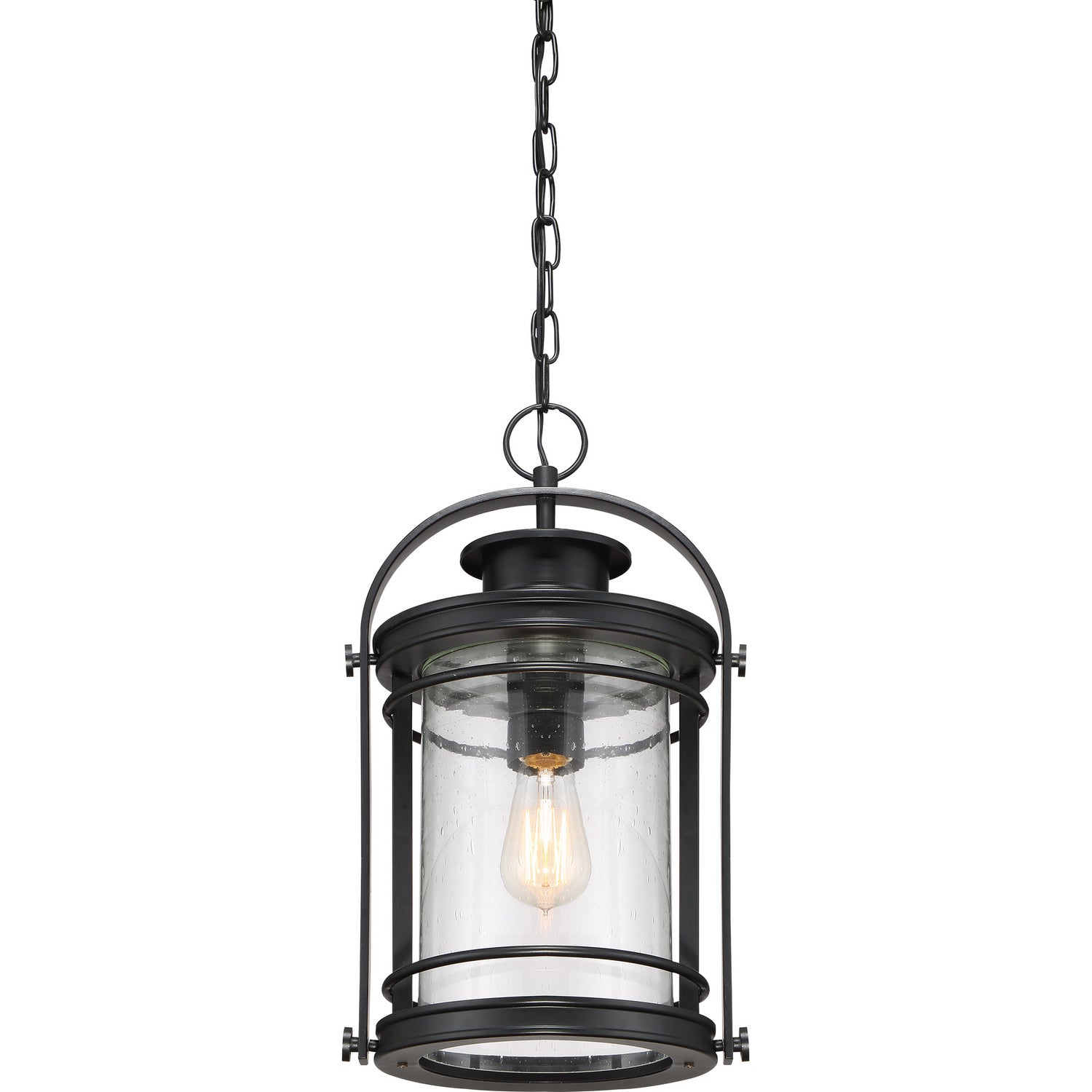 Quoizel - BKR1510K - One Light Mini Pendant - Booker - Mystic Black