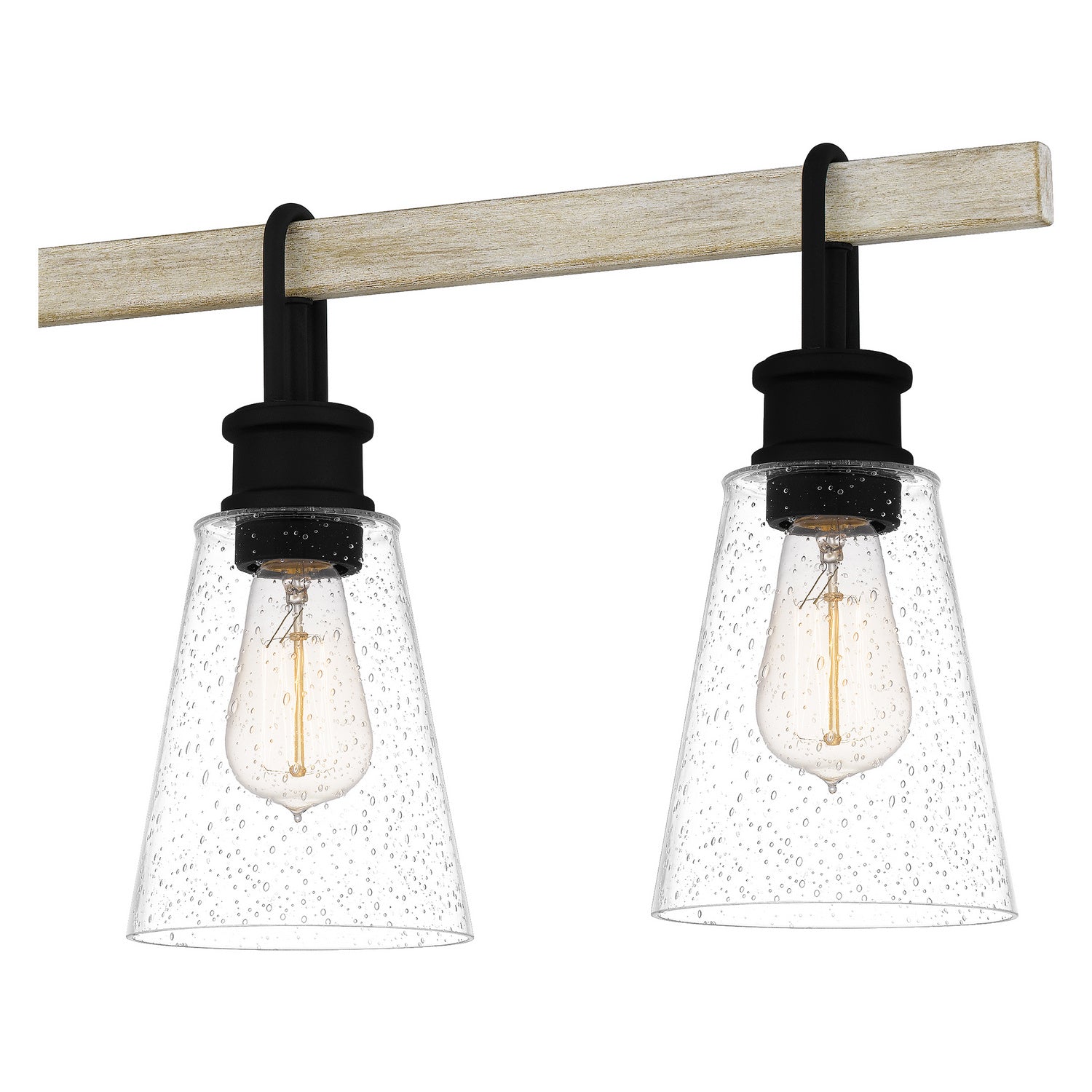 Quoizel - KGB142EK - Five Light Linear Chandelier - Kingsbridge - Earth Black