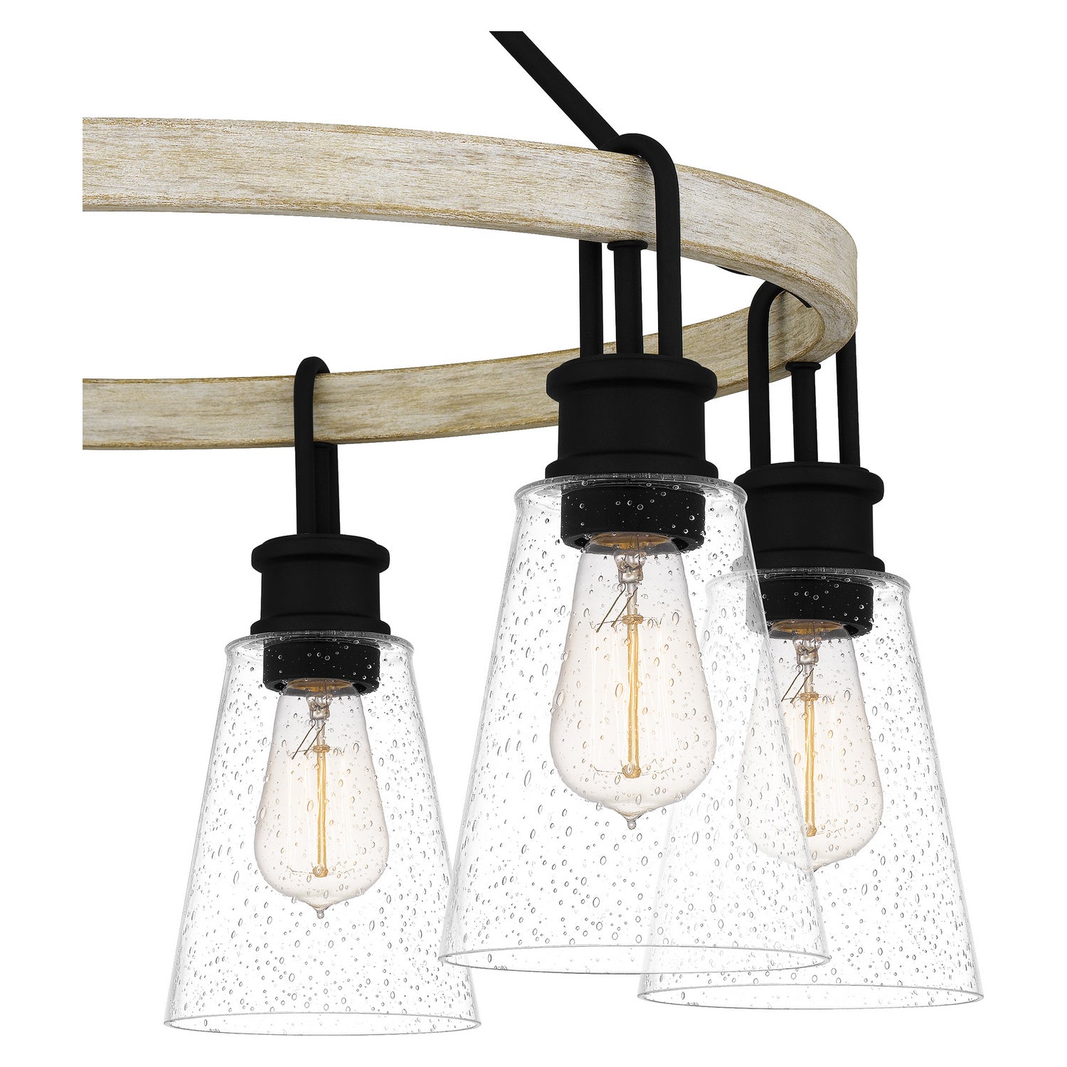 Quoizel - KGB5029EK - Six Light Chandelier - Kingsbridge - Earth Black