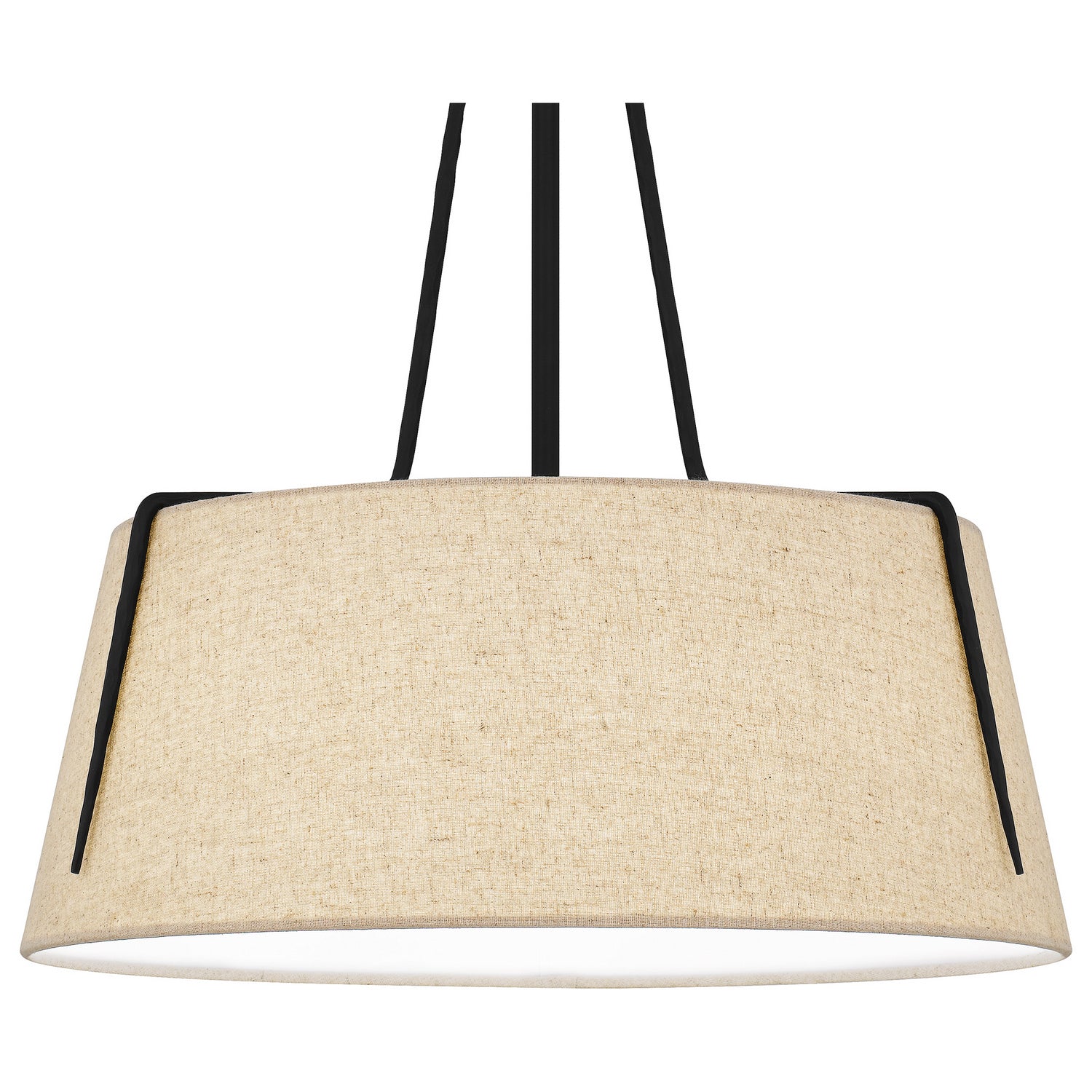 Quoizel - LOA2818MBK - Three Light Pendant - Leona - Matte Black