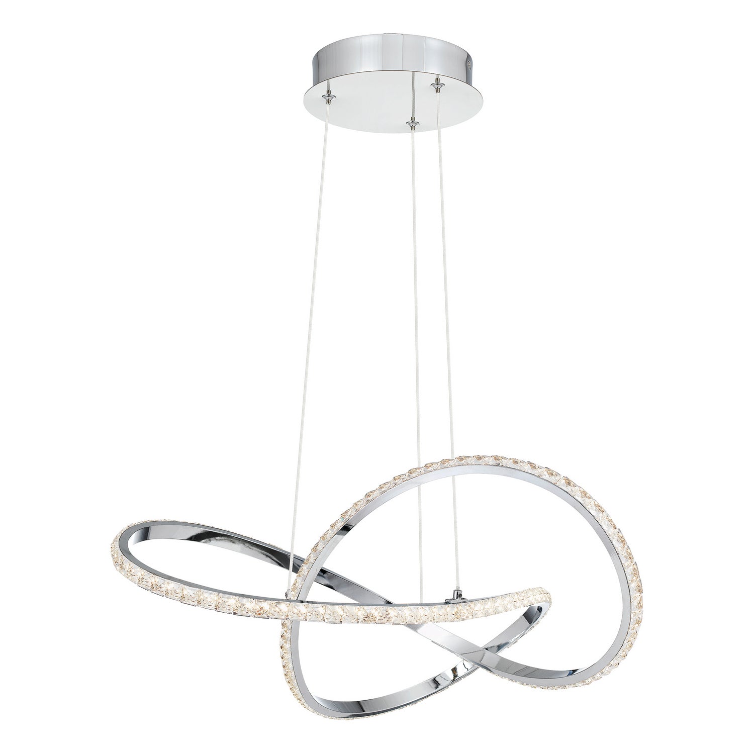 Quoizel - PCRUM2818C - LED Pendant - Rumi - Polished Chrome