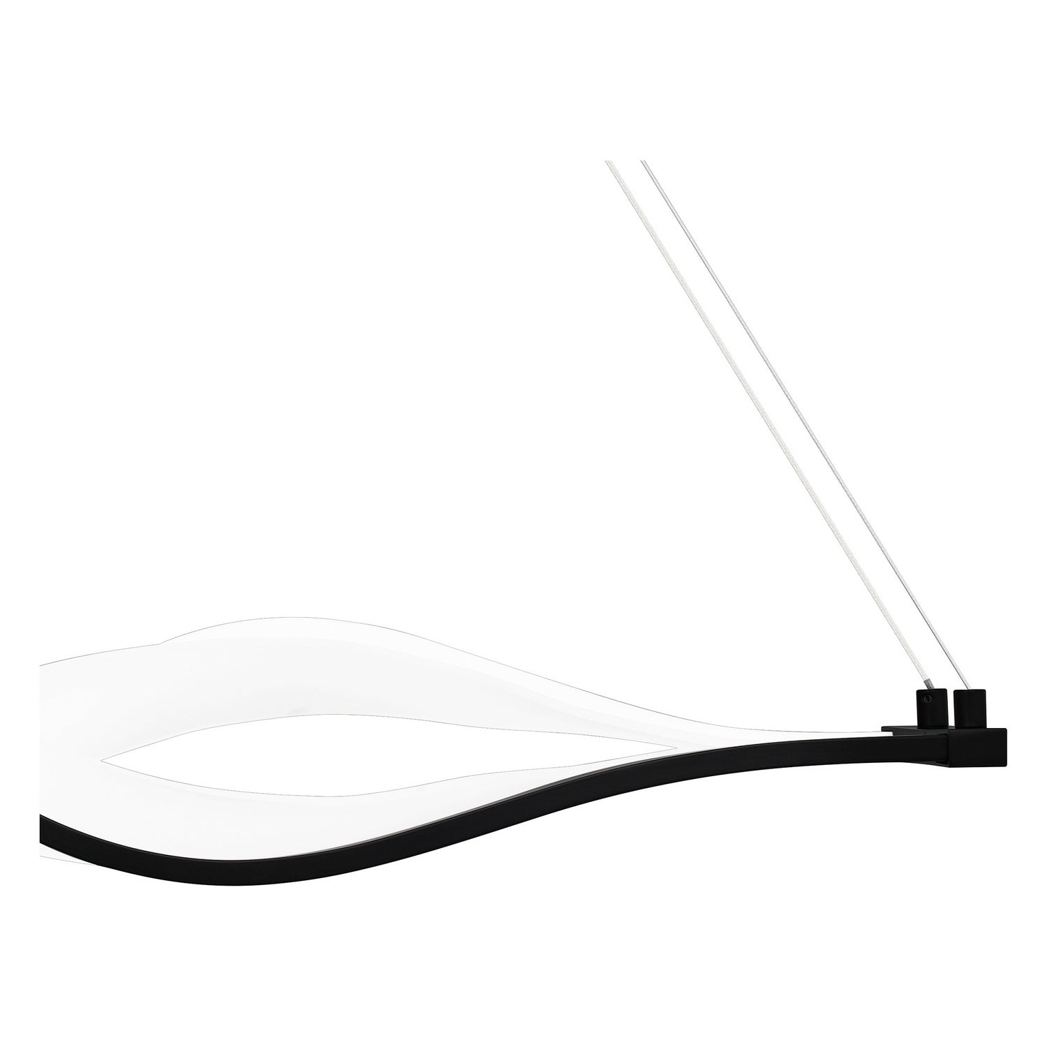 Quoizel - PCSTG138MBK - LED Linear Chandelier - Saratoga - Matte Black