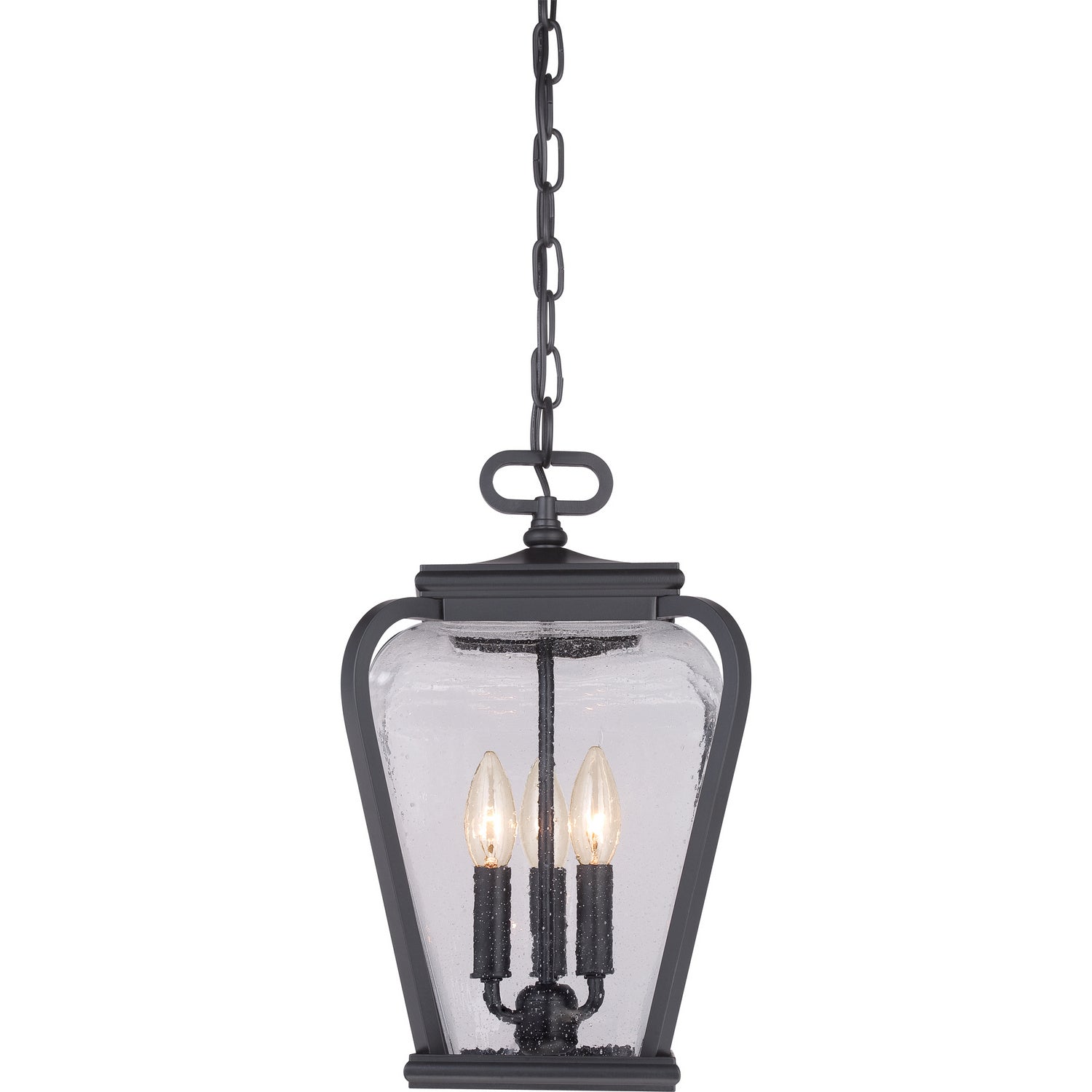Quoizel - PRV1509K - Three Light Pendant - Province - Mystic Black