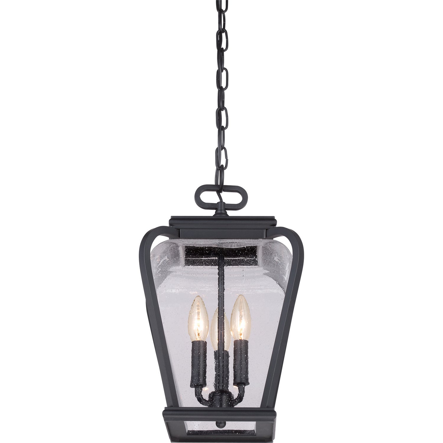 Quoizel - PRV1509K - Three Light Pendant - Province - Mystic Black
