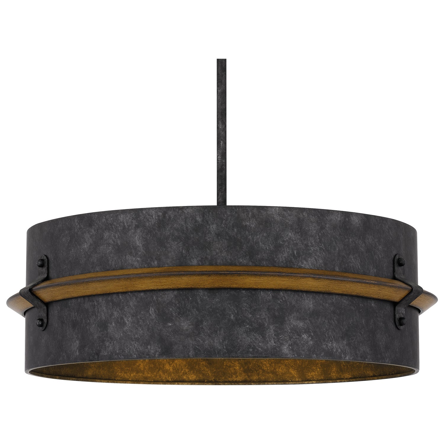 Quoizel - QOP5336OK - Three Light Pendant - Lariat - Old Black Finish