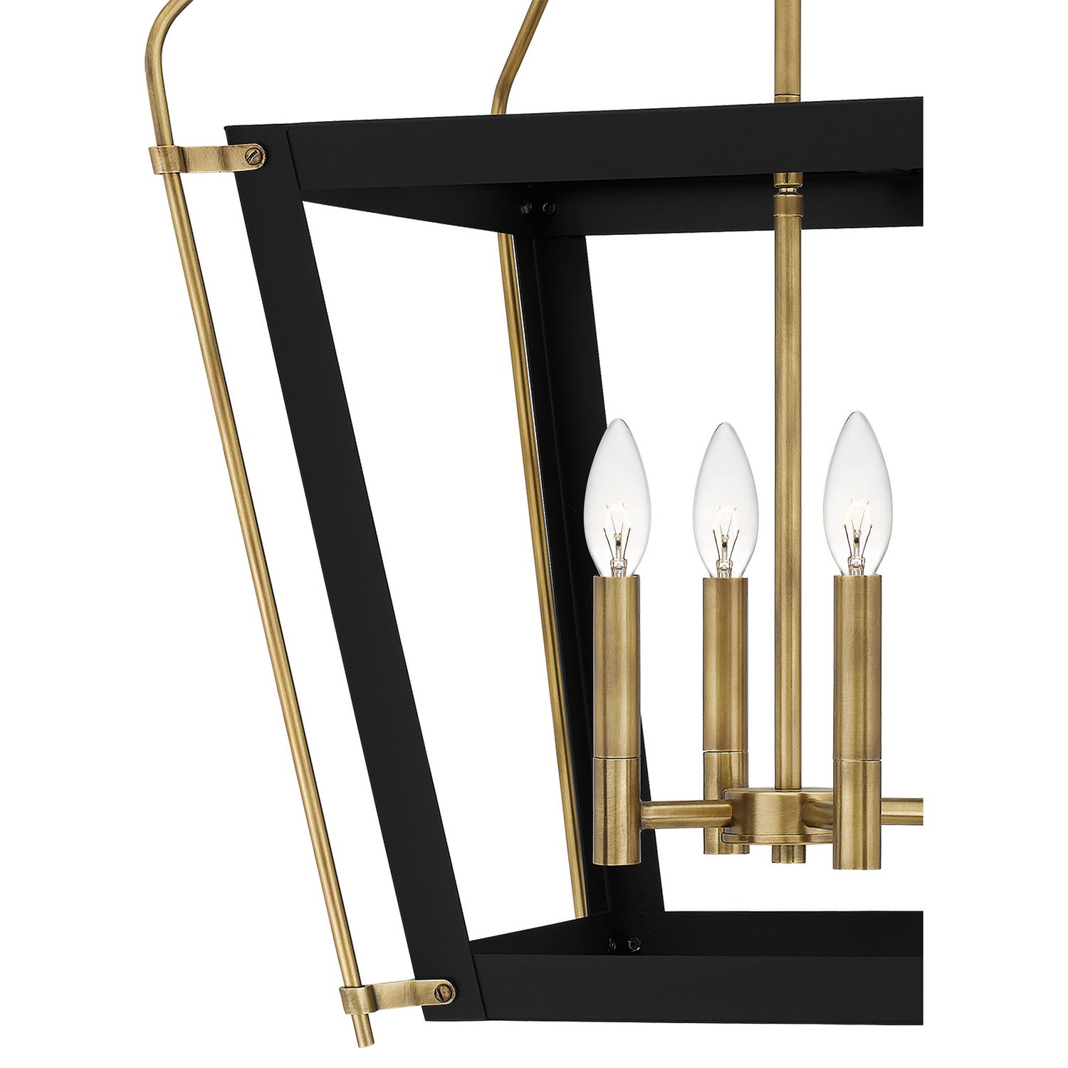 Quoizel - QP5348EK - Four Light Pendant - Abbeville - Earth Black