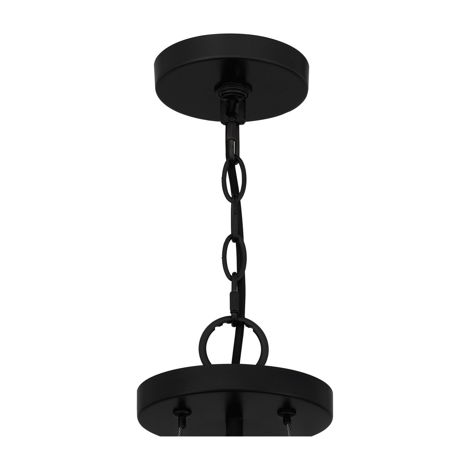Quoizel - TF5334MBK - Three Light Pendant - Shanghai - Matte Black