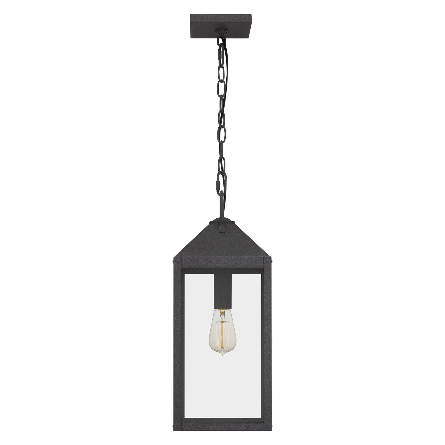 Quoizel - TPE1508MB - One Light Mini Pendant - Thorpe - Mottled Black
