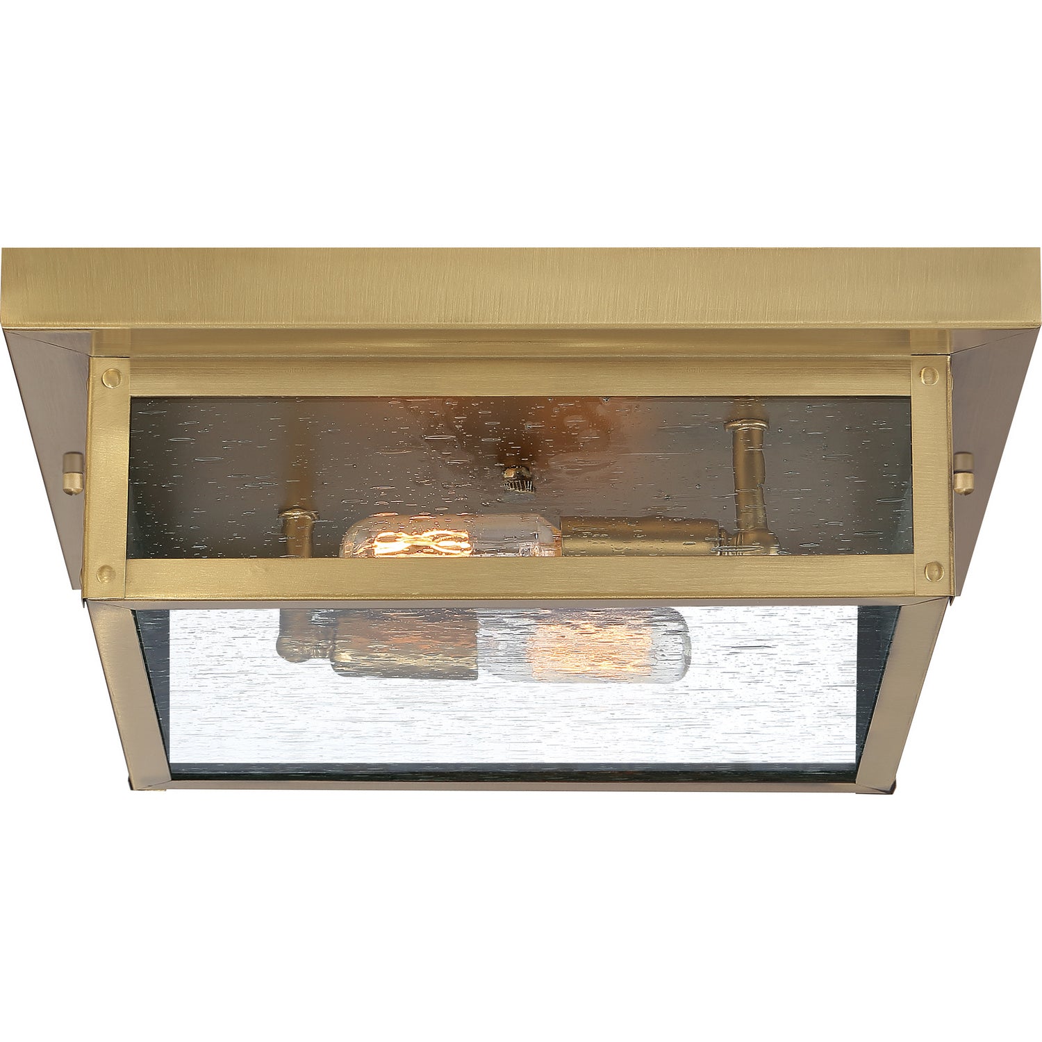 Quoizel - WVR1312A - Two Light Flush Mount - Westover - Antique Brass