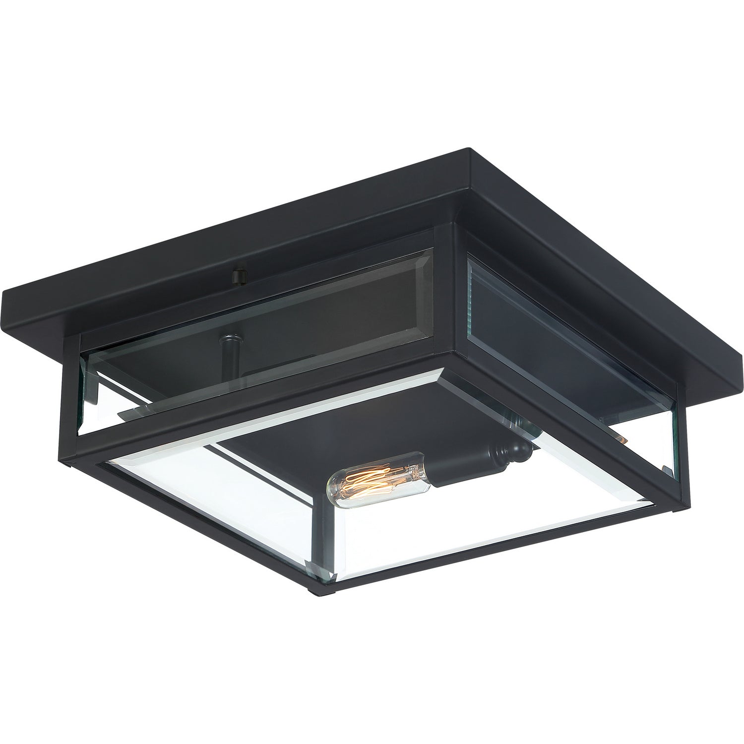 Quoizel - WVR1312EK - Two Light Flush Mount - Westover - Earth Black
