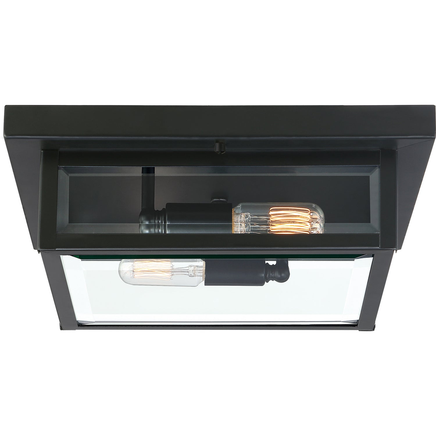 Quoizel - WVR1312EK - Two Light Flush Mount - Westover - Earth Black