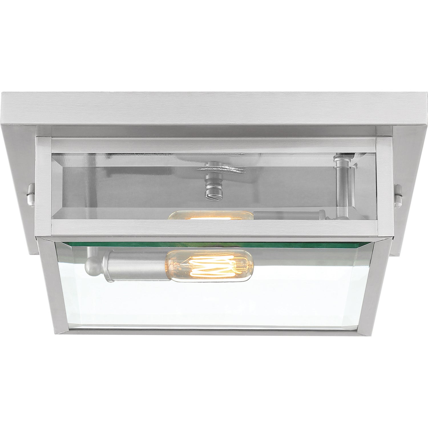 Quoizel - WVR1312SS - Two Light Flush Mount - Westover - Stainless Steel
