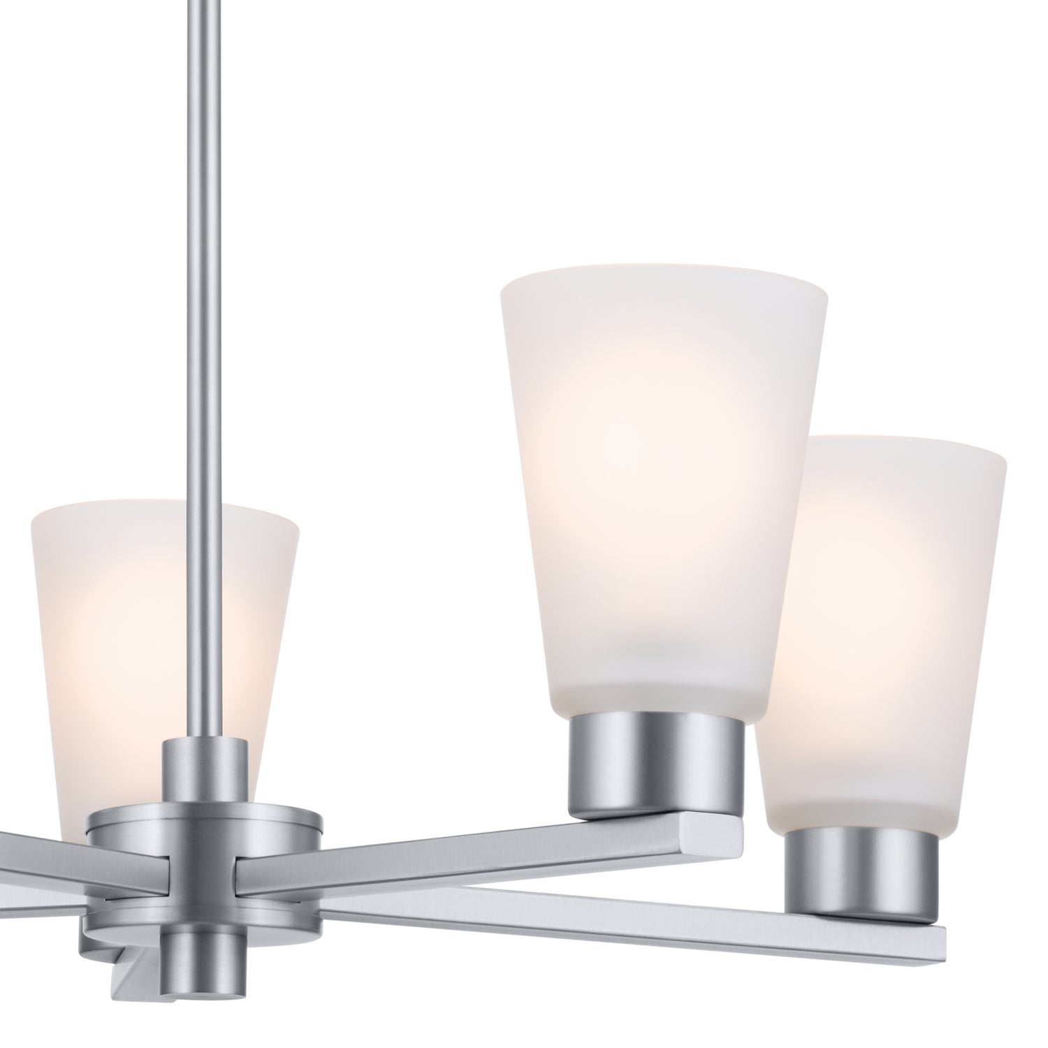 Kichler - 52436NI - Five Light Chandelier - Stamos - Brushed Nickel