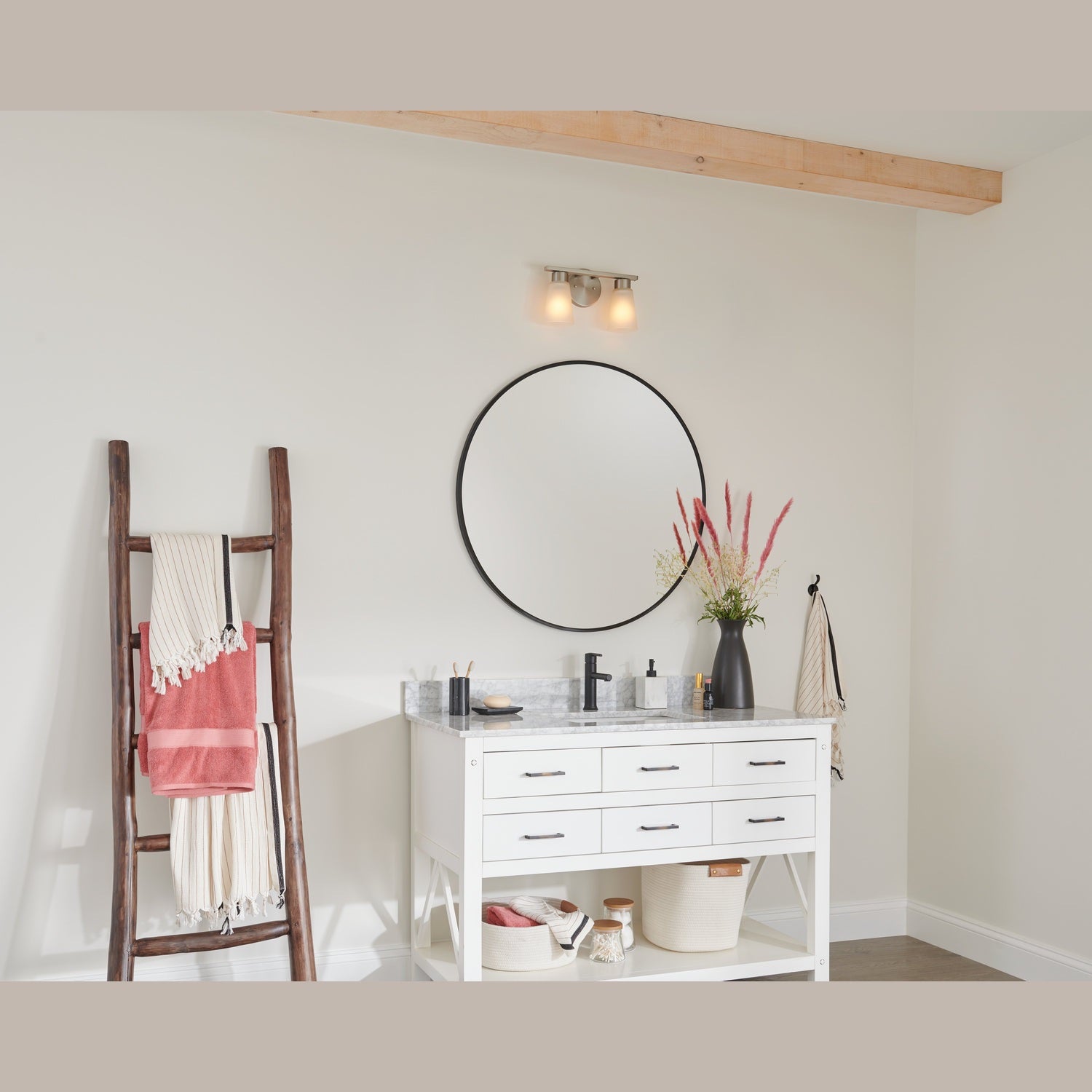Kichler - 55120NI - Two Light Bath - Stamos - Brushed Nickel