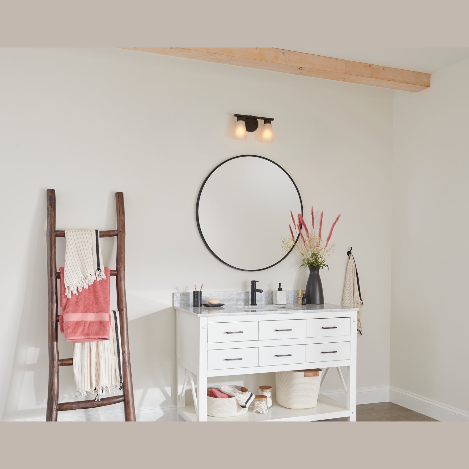 Kichler - 55120OZ - Two Light Bath - Stamos - Olde Bronze