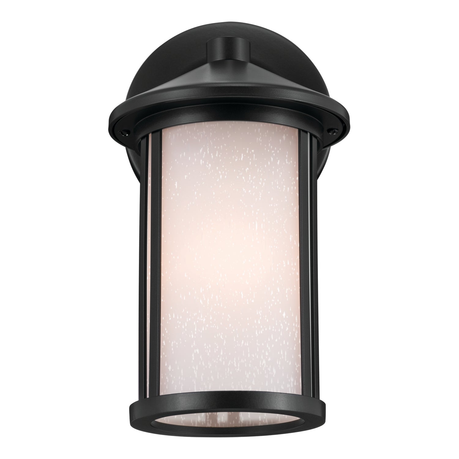 Kichler - 59098BK - One Light Outdoor Wall Mount - Lombard - Black