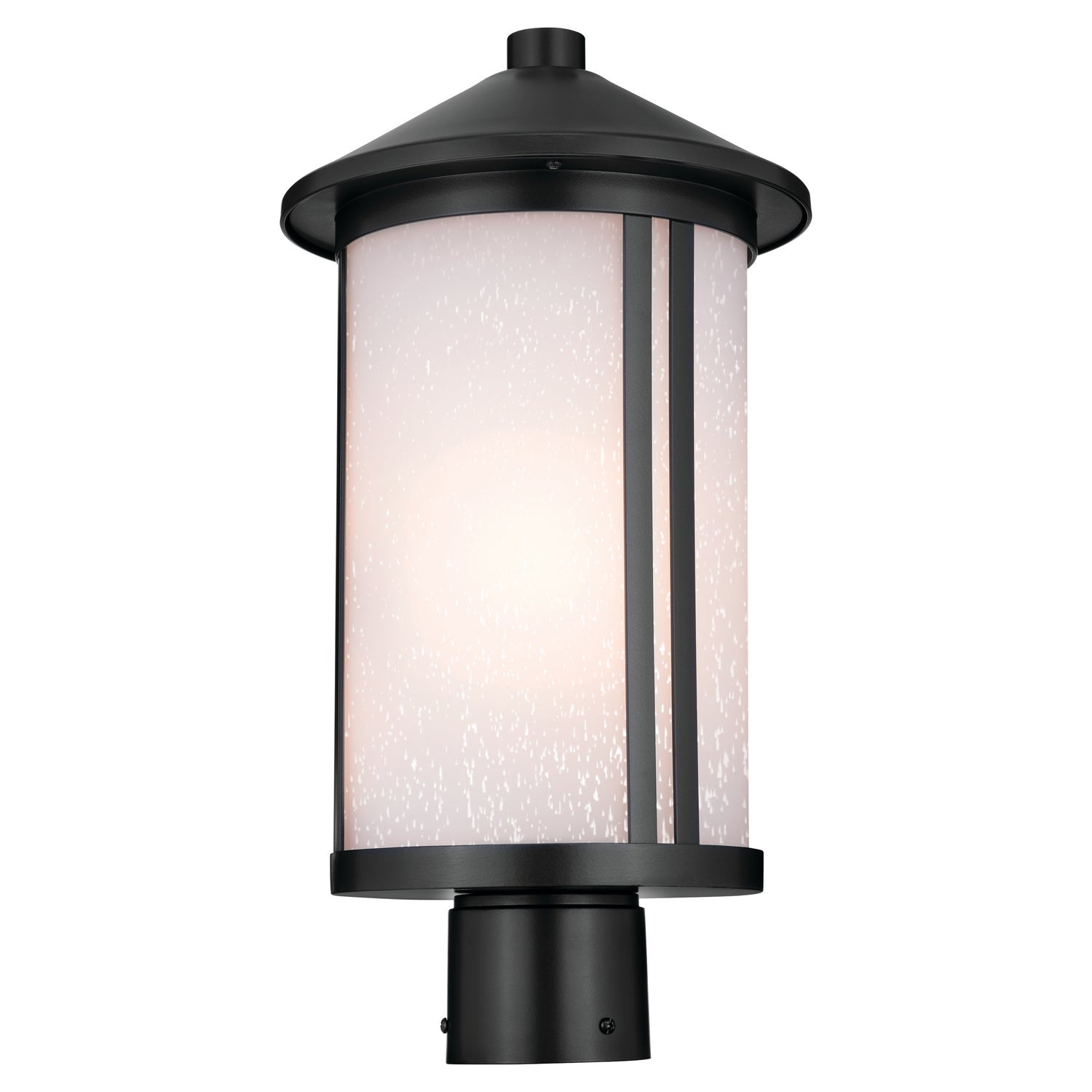 Kichler - 59101BK - One Light Outdoor Post Mount - Lombard - Black