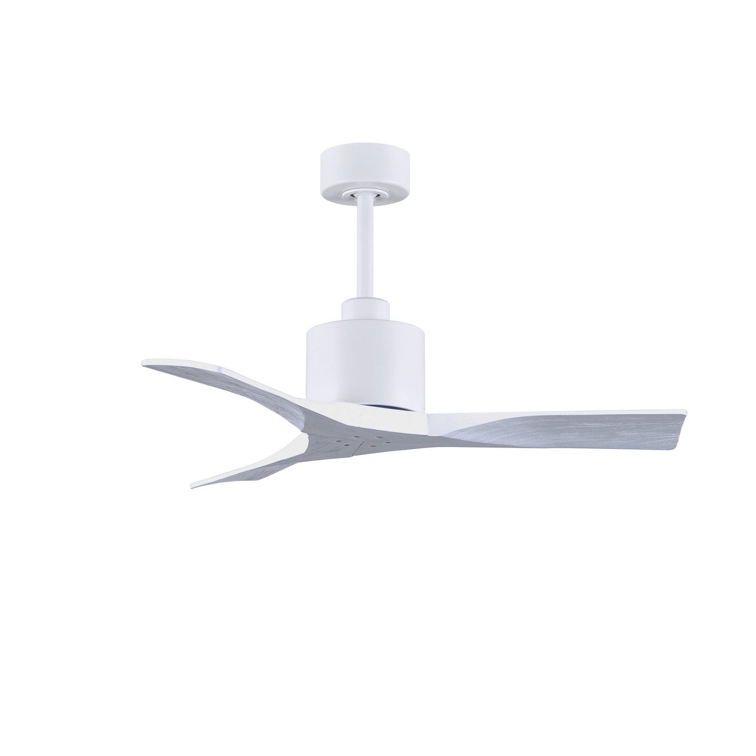 Matthews Fan Company - NK-MWH-MWH-42 - 42"Ceiling Fan - Nan - Matte White