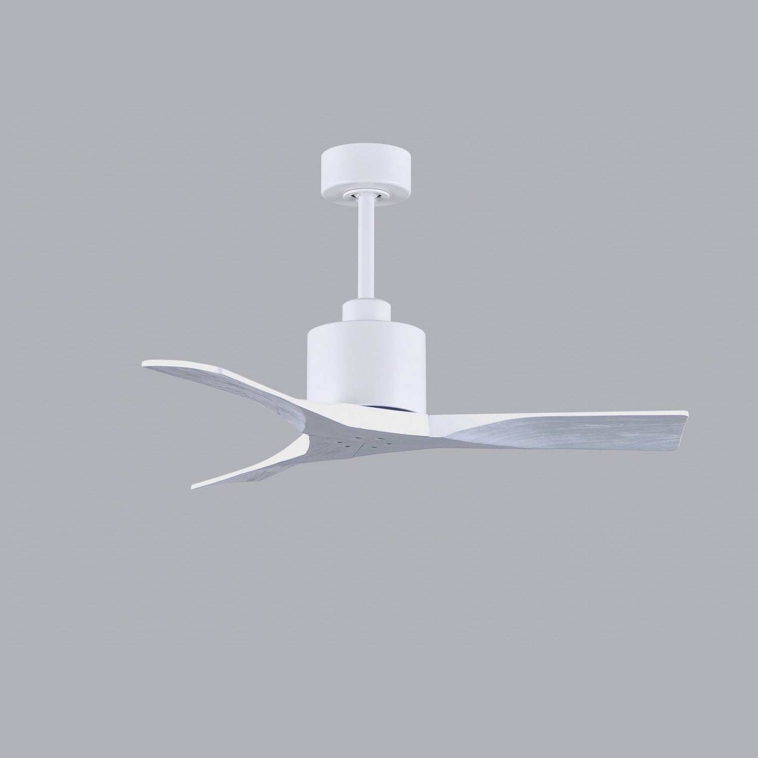 Matthews Fan Company - NK-MWH-MWH-42 - 42"Ceiling Fan - Nan - Matte White