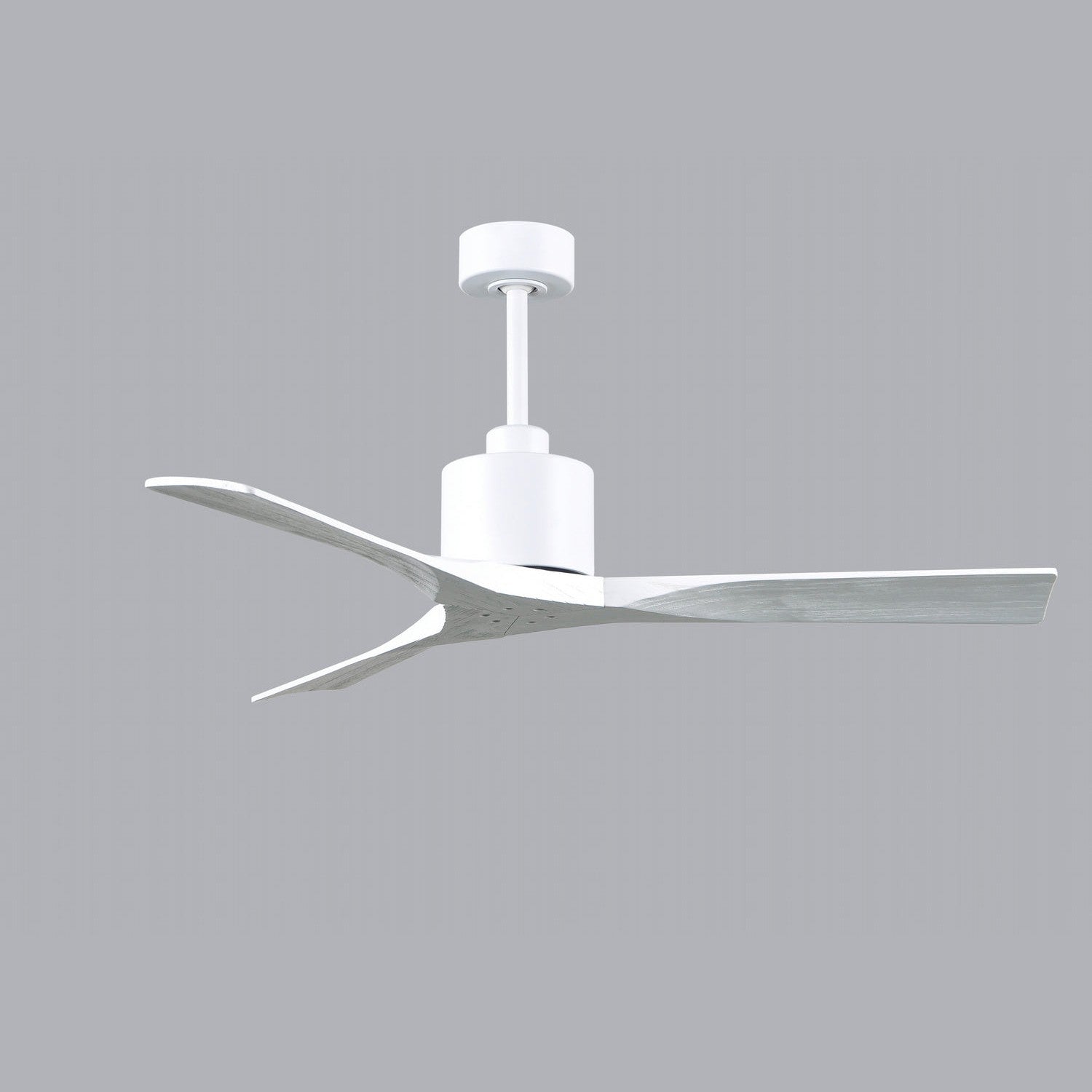 Matthews Fan Company - NK-MWH-MWH-52 - 52"Ceiling Fan - Nan - Matte White