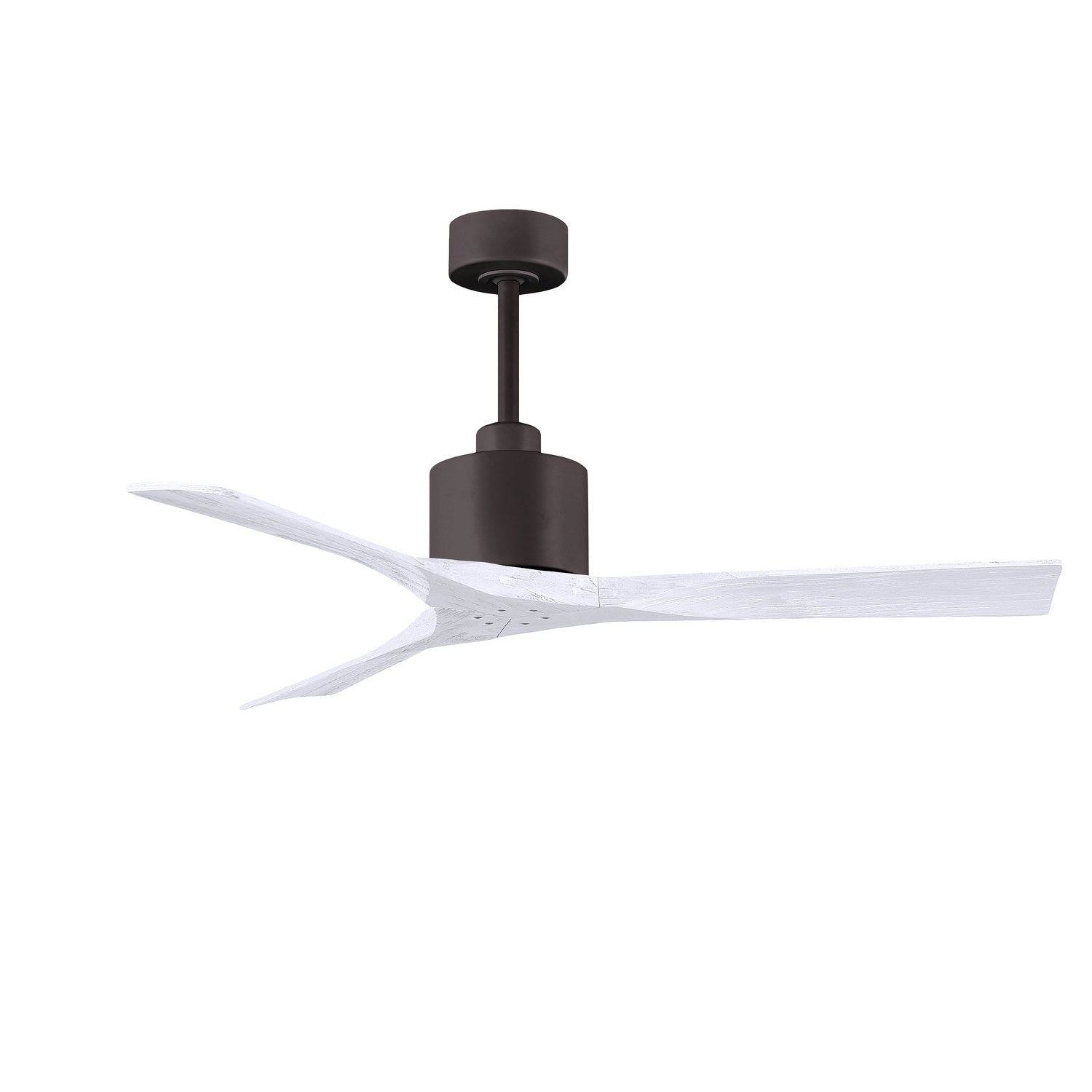 Matthews Fan Company - NK-TB-MWH-52 - 52"Ceiling Fan - Nan - Textured Bronze