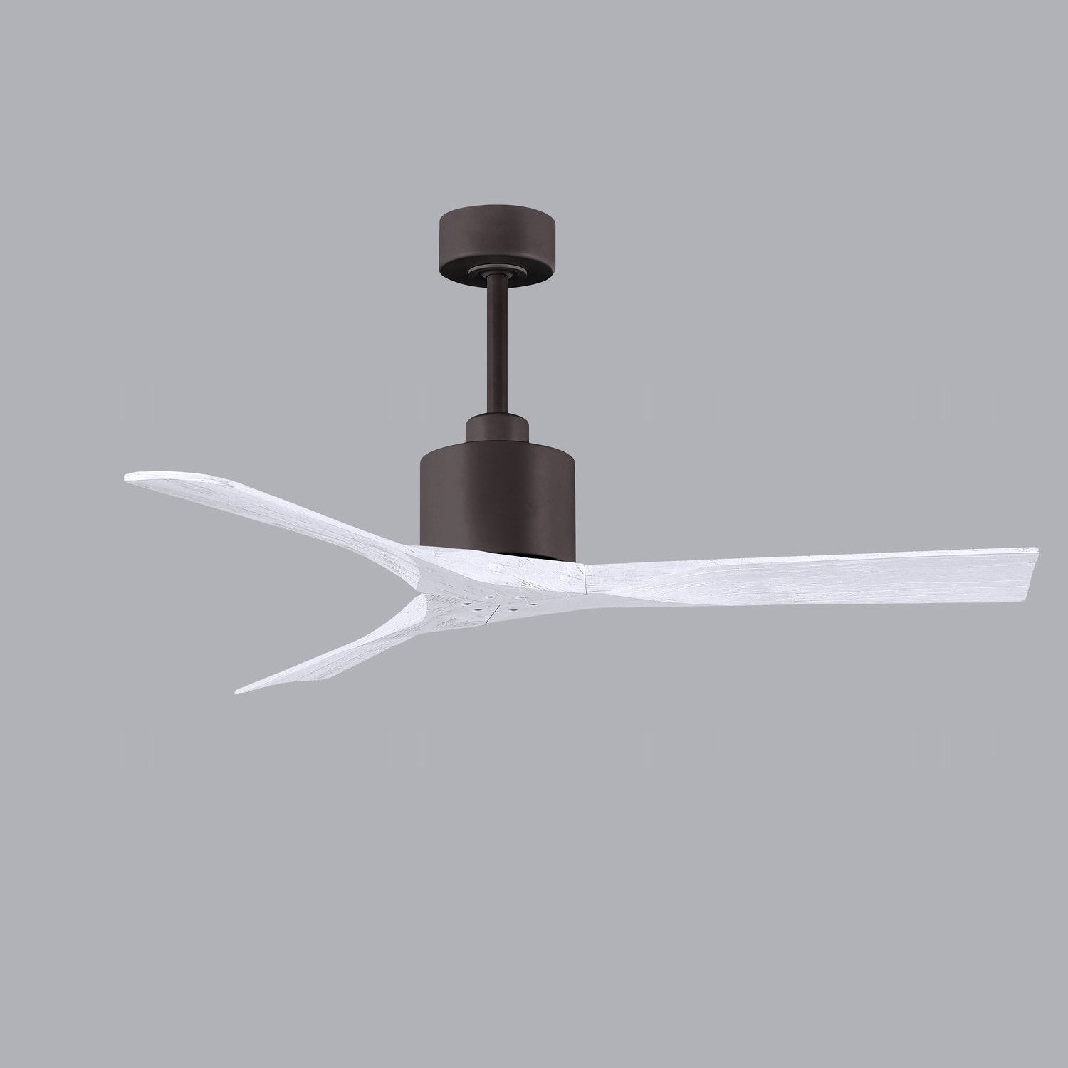 Matthews Fan Company - NK-TB-MWH-52 - 52"Ceiling Fan - Nan - Textured Bronze